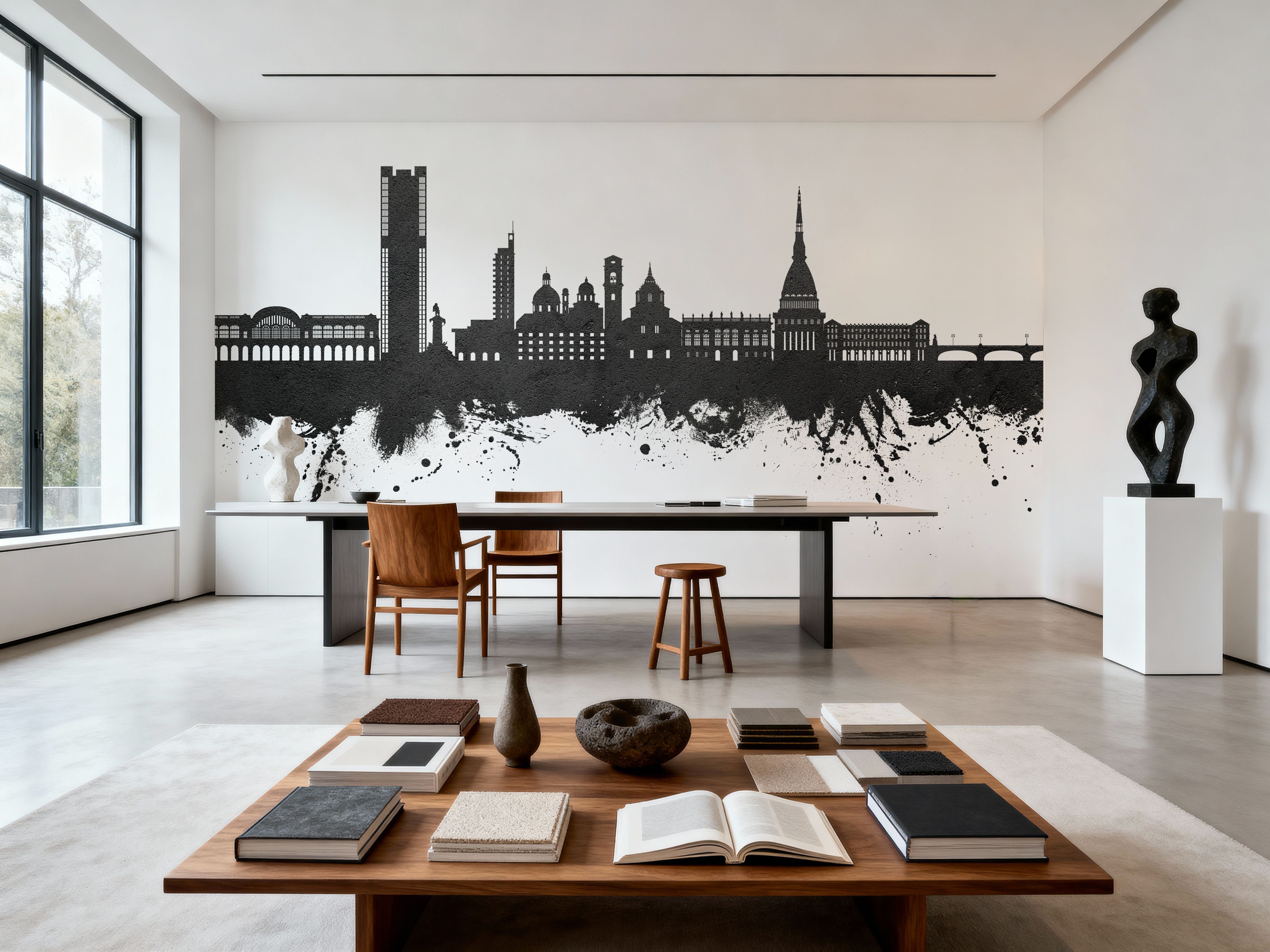 Turin Italy Black & White