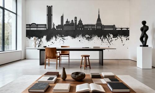 Turin Italy Black & White