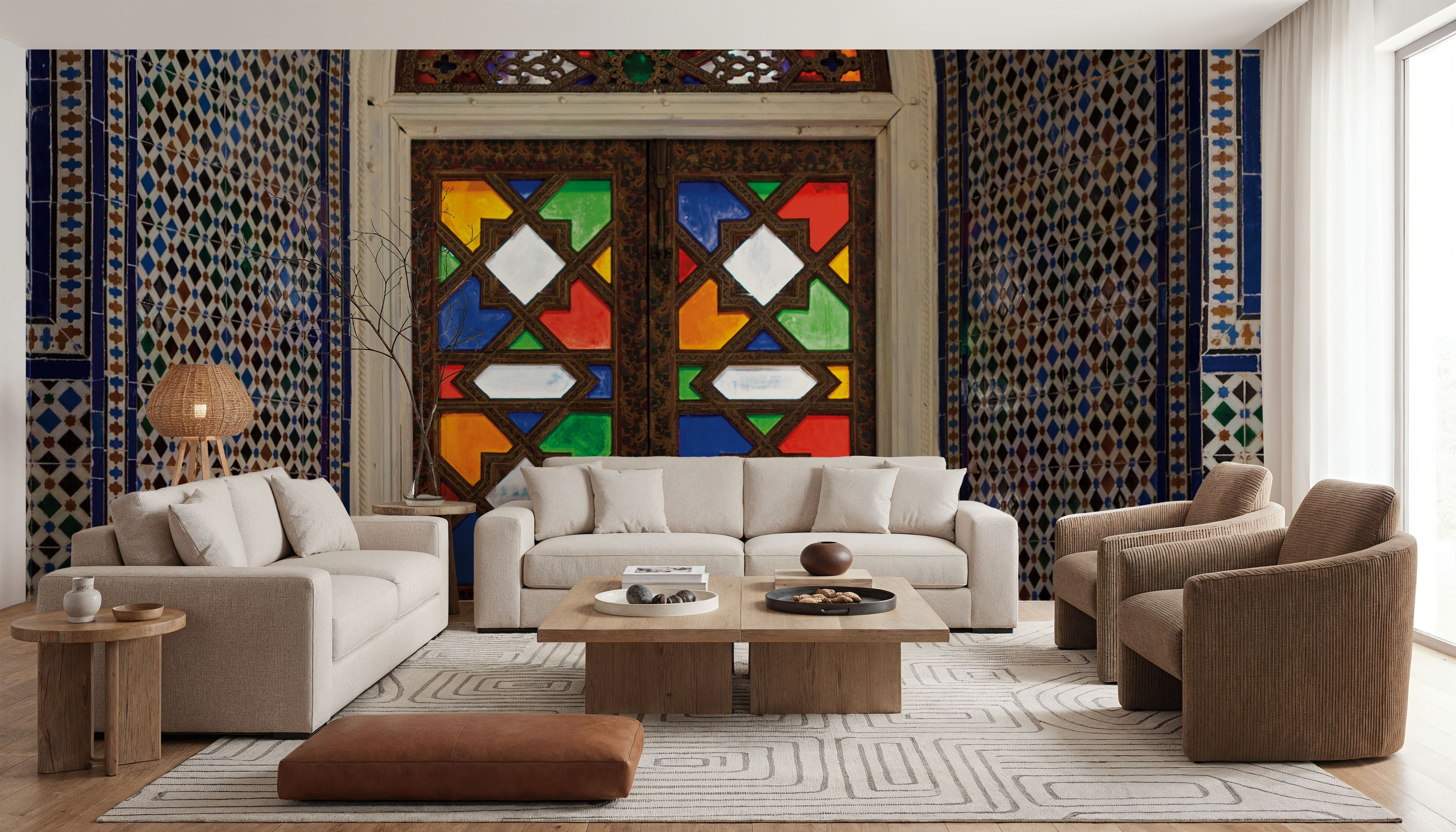 Morocco II, Wallpaper