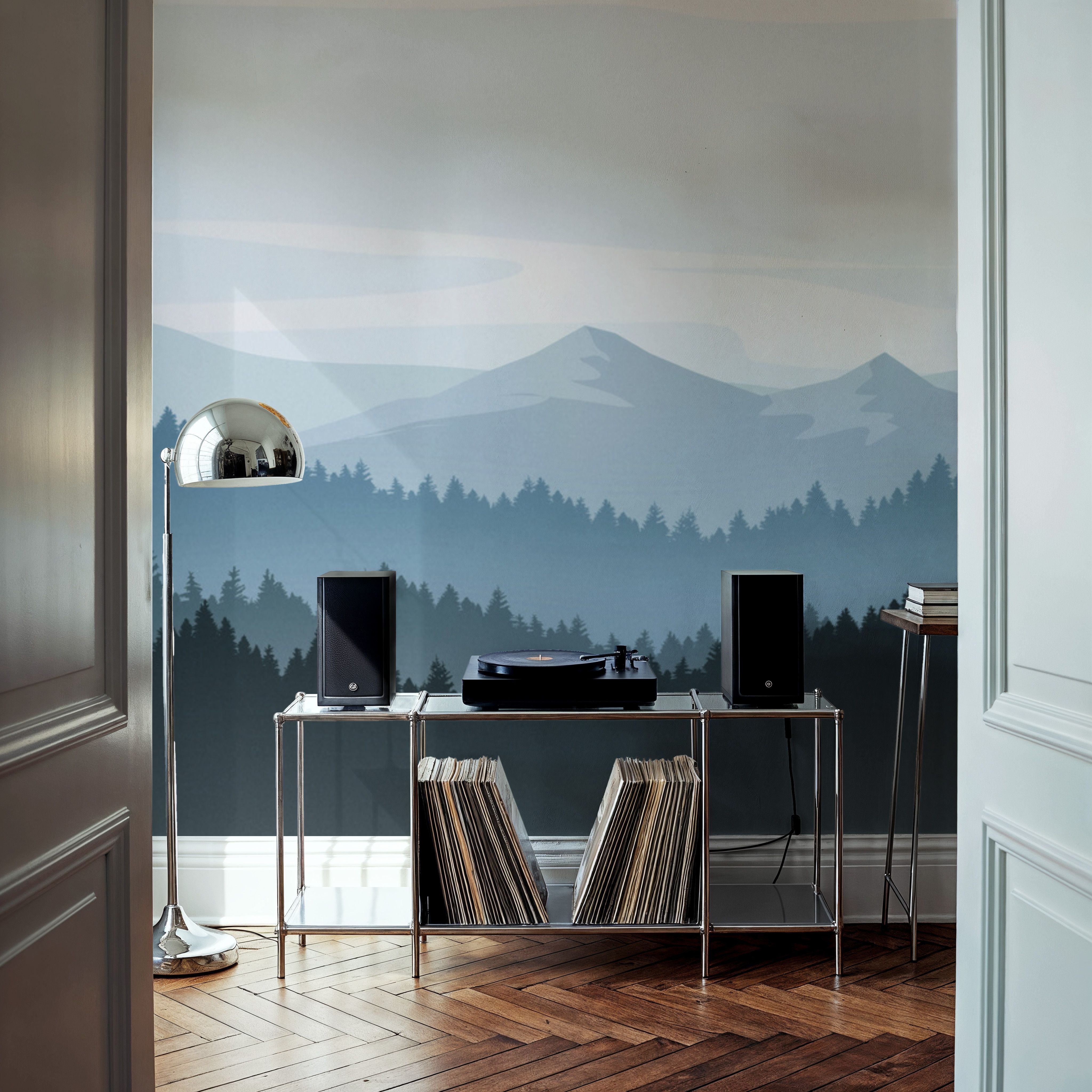 Mountain Blues in Paper