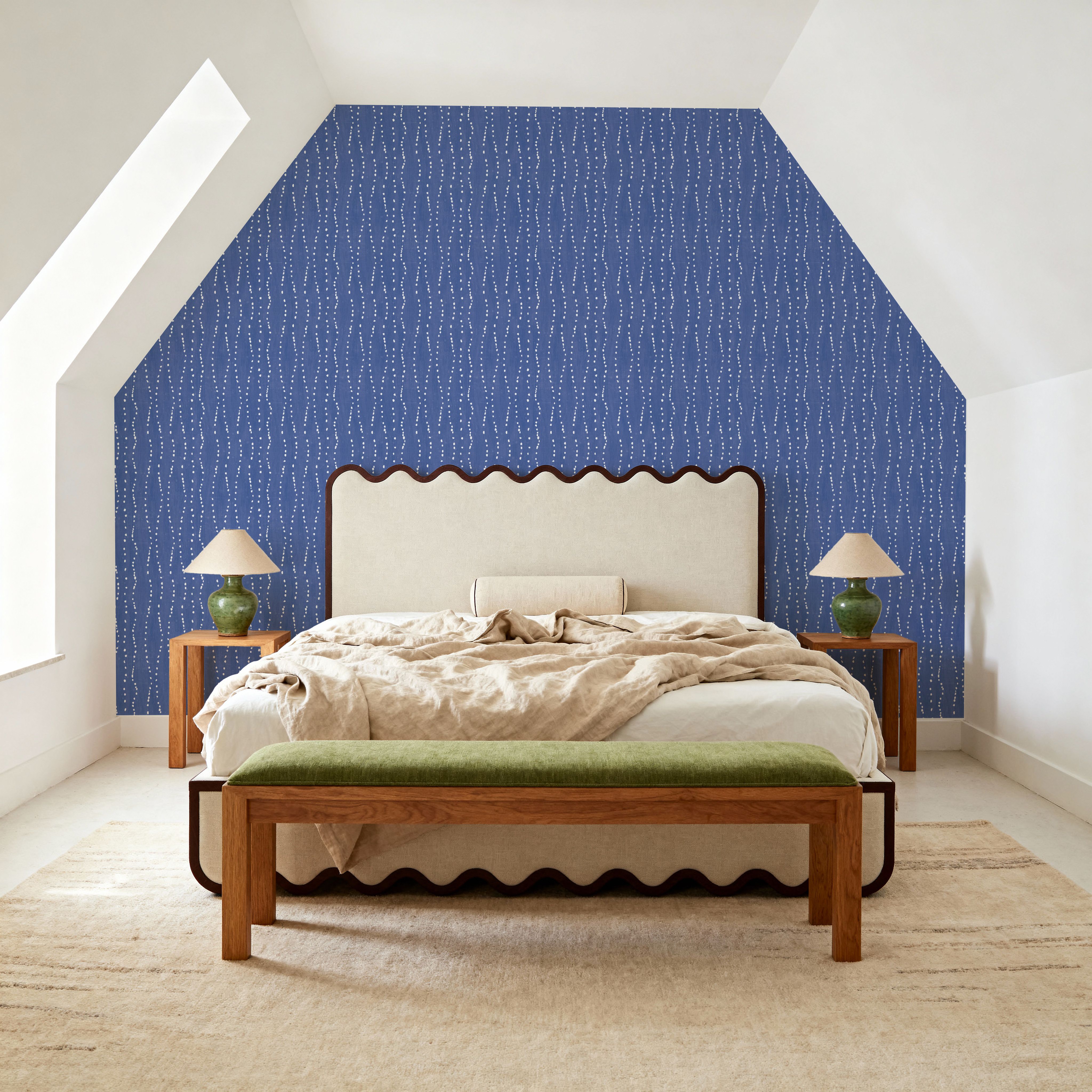 Coastal Dripping Blue