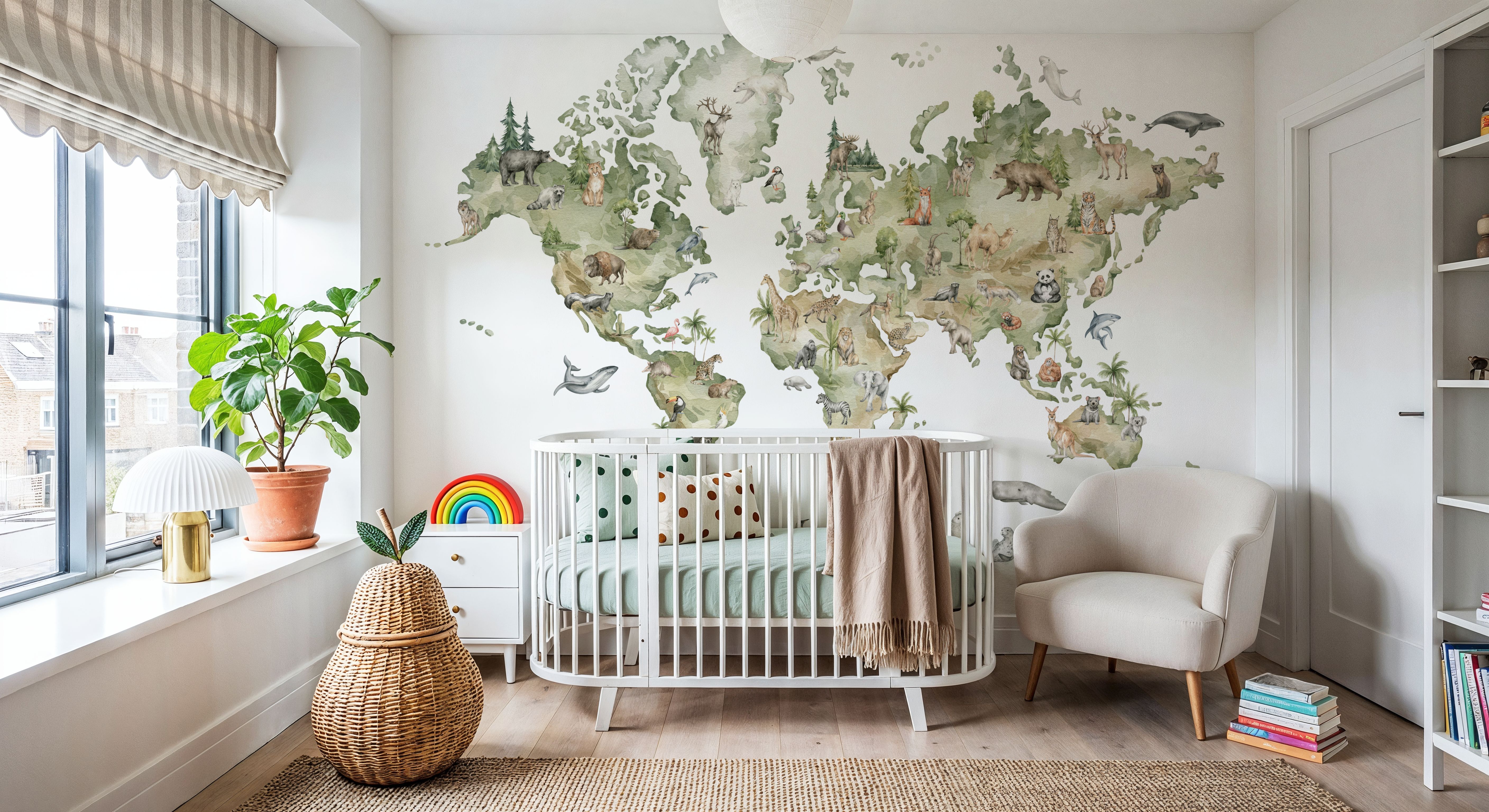 Animals From Around the World Map