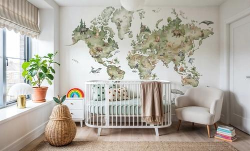 Animals From Around the World Map