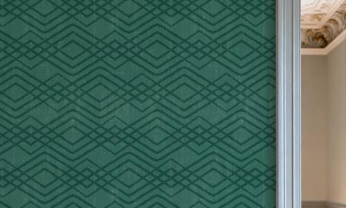 Woodland Waves Tropical Green