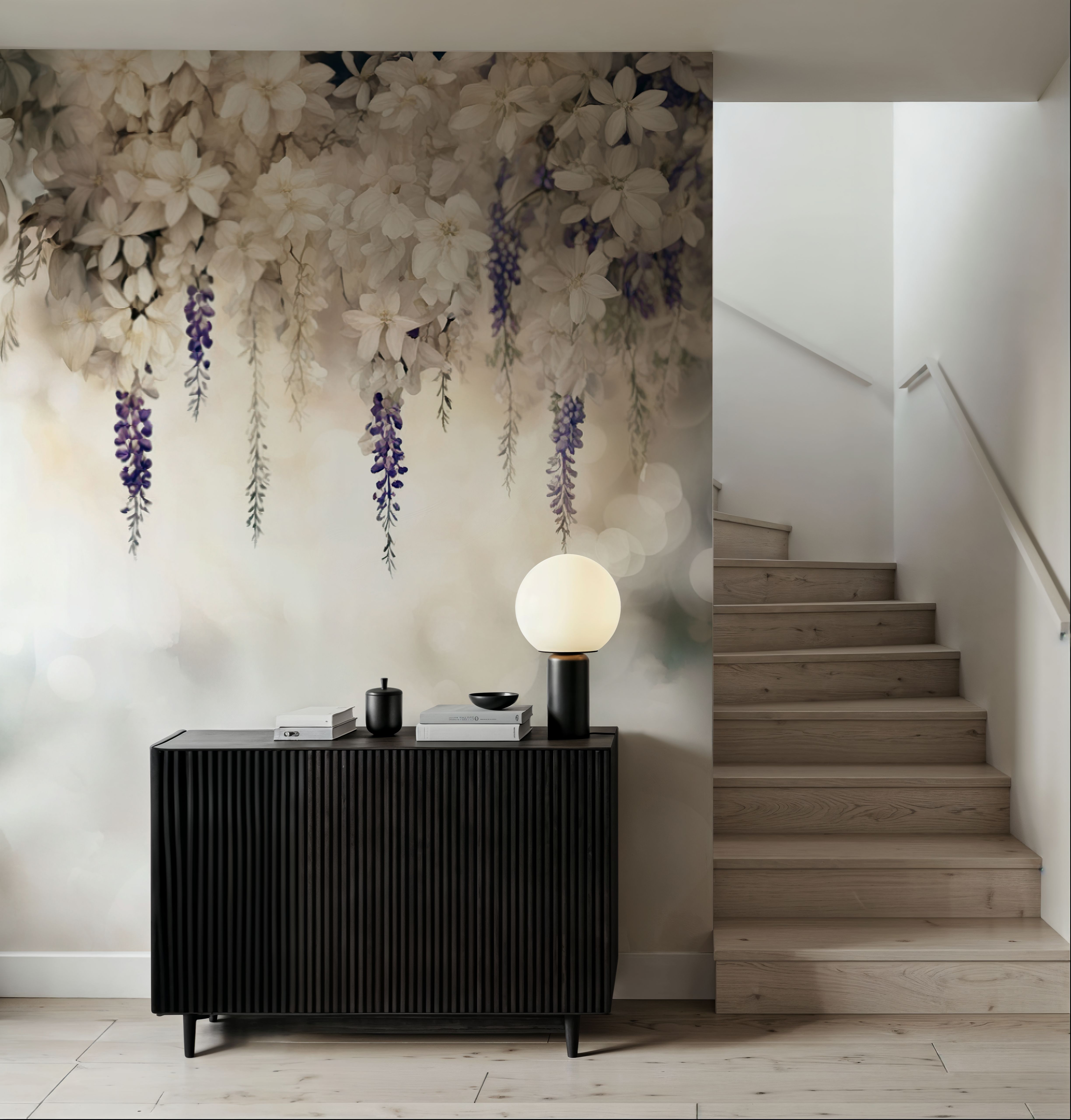 Gentle Wisteria Garden Warm