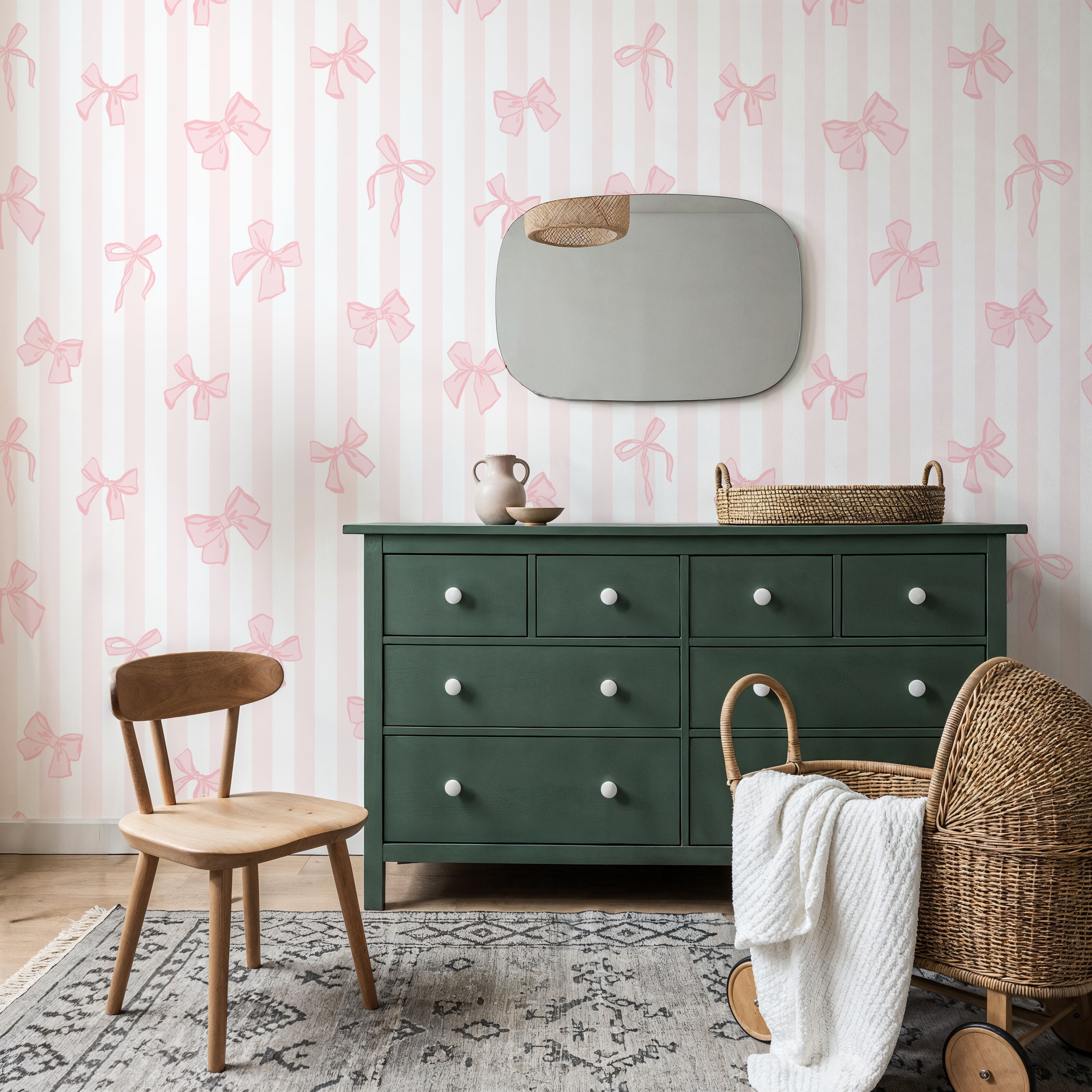 Coquette Stripes Pink