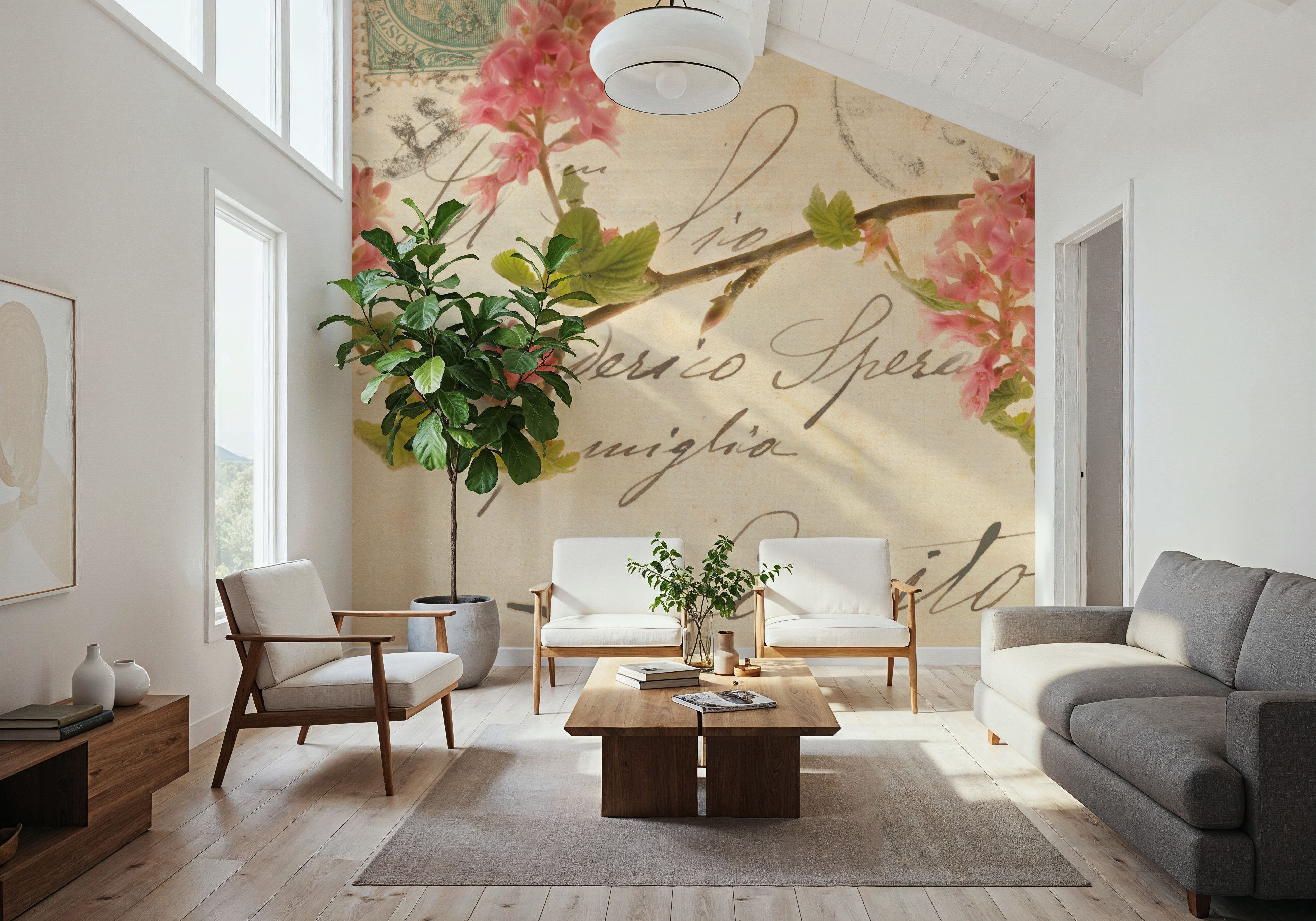 Letters to My Love III, Papier peint