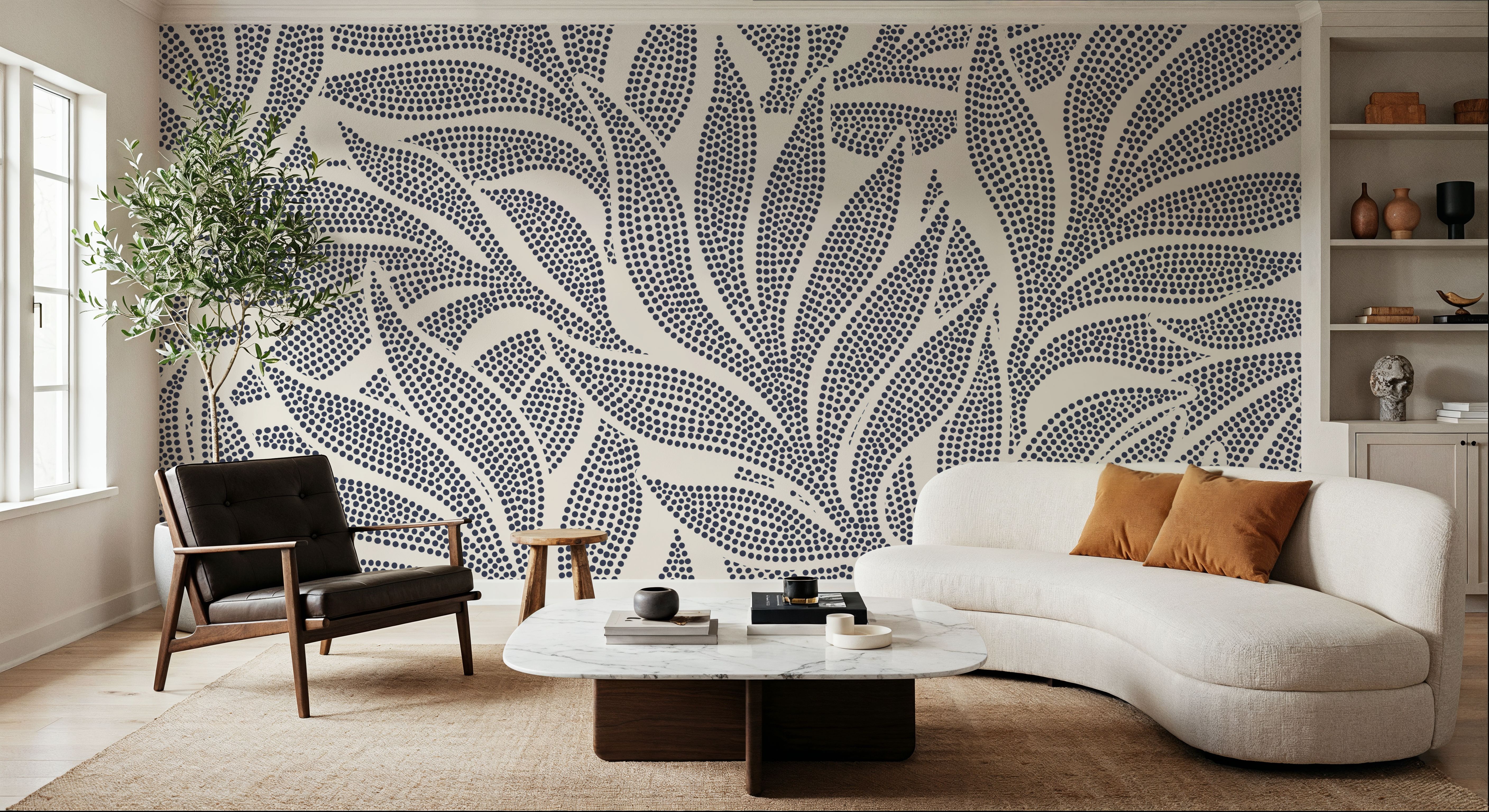 Stippled Leaf, Papier peint