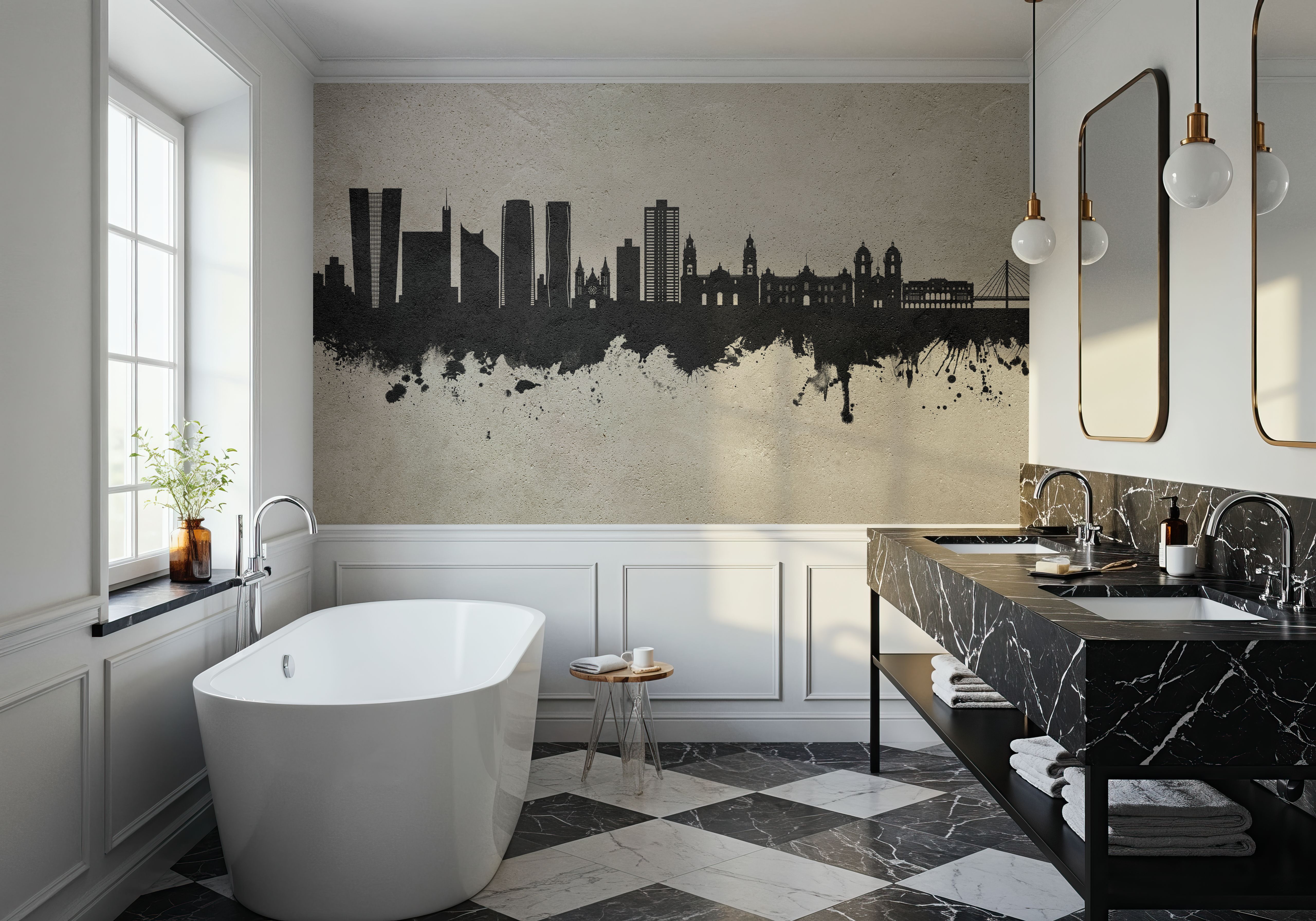 Lima Peru Skyline Concrete