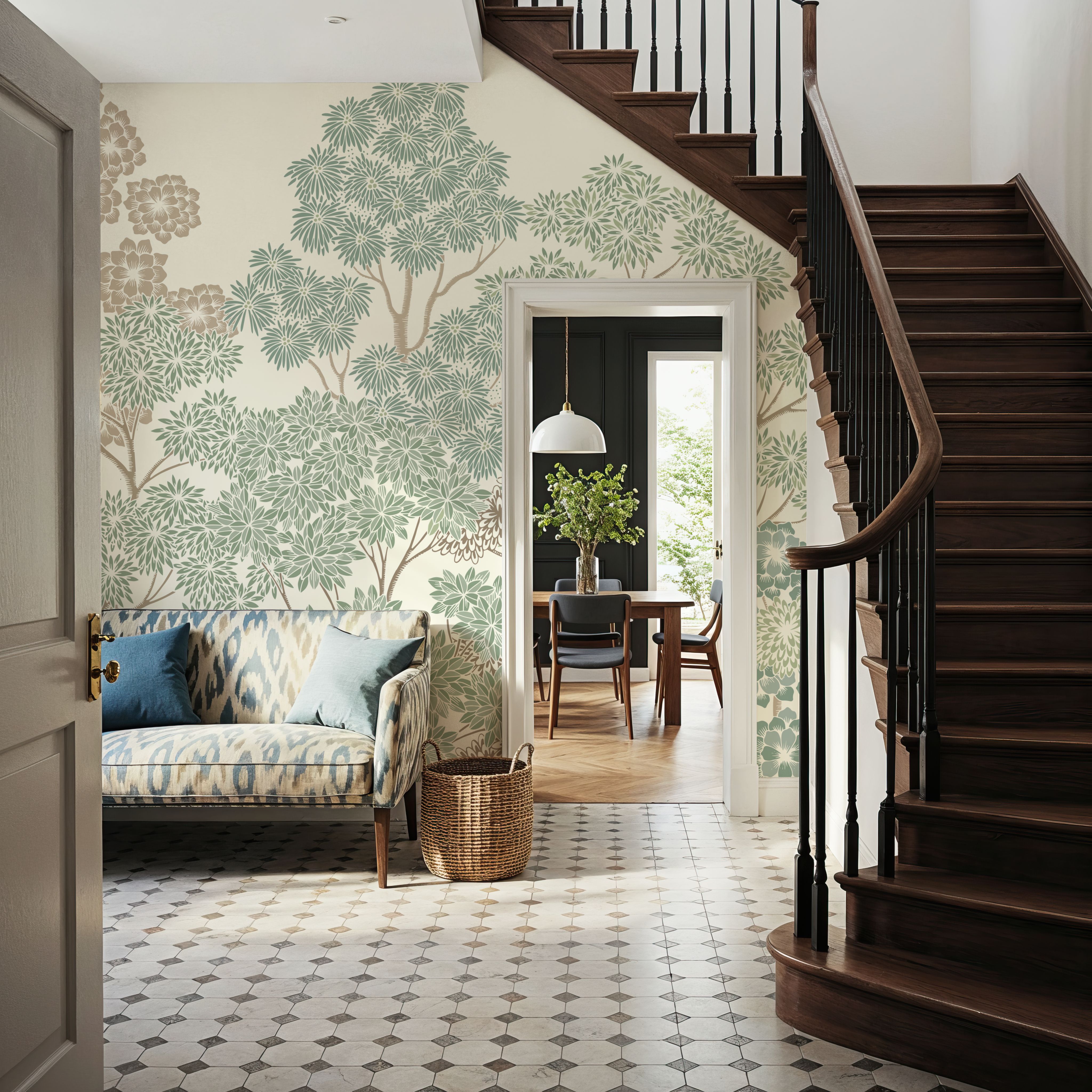 Overleaf Woodland, Light Green