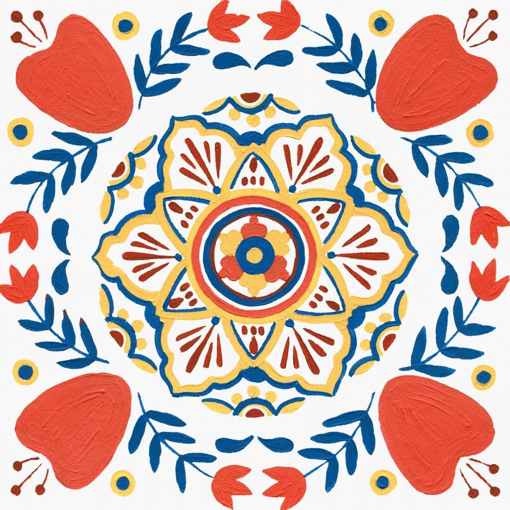 Tex Mex Mandala Tile II