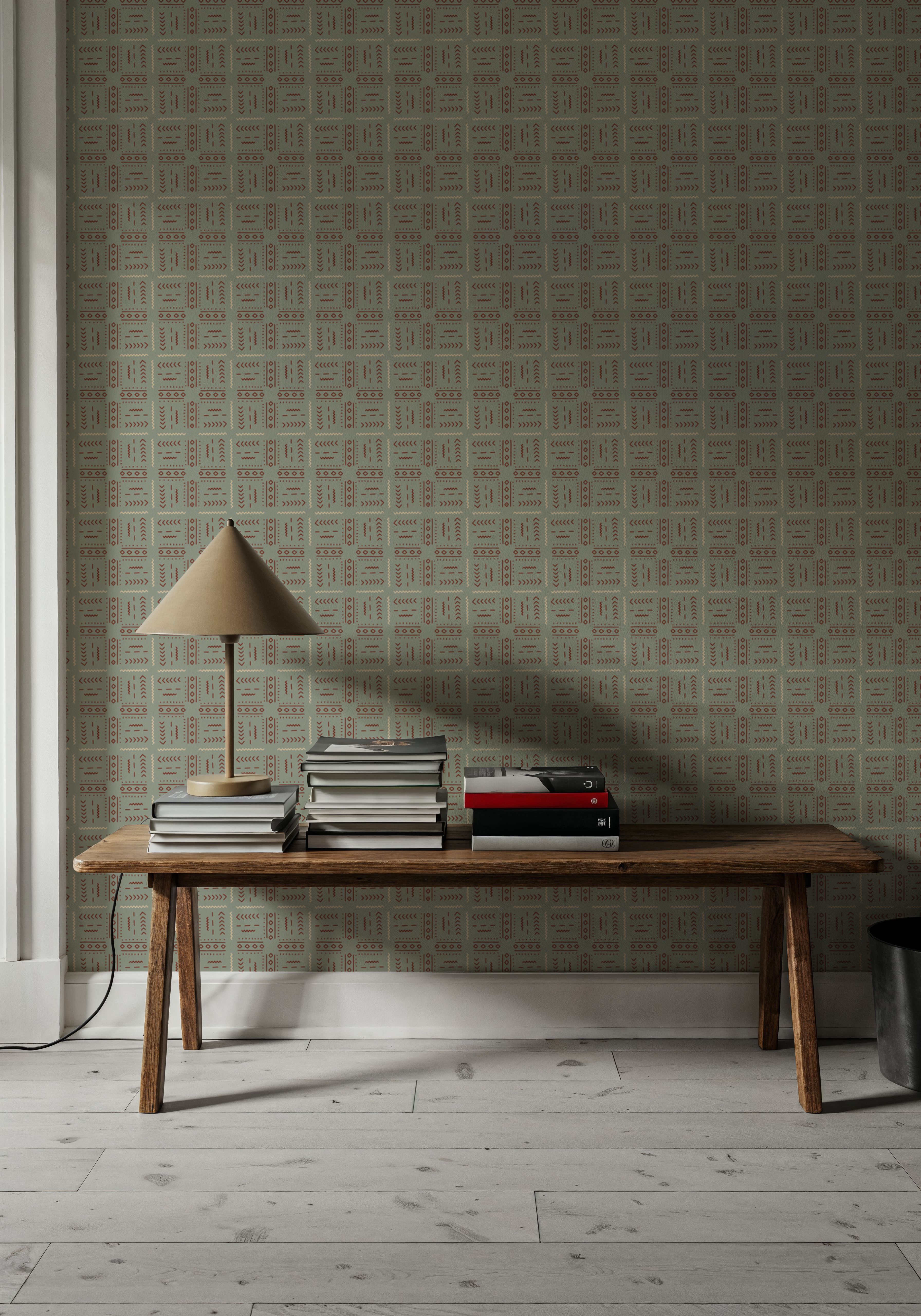 Martha's Squares, Wallpaper