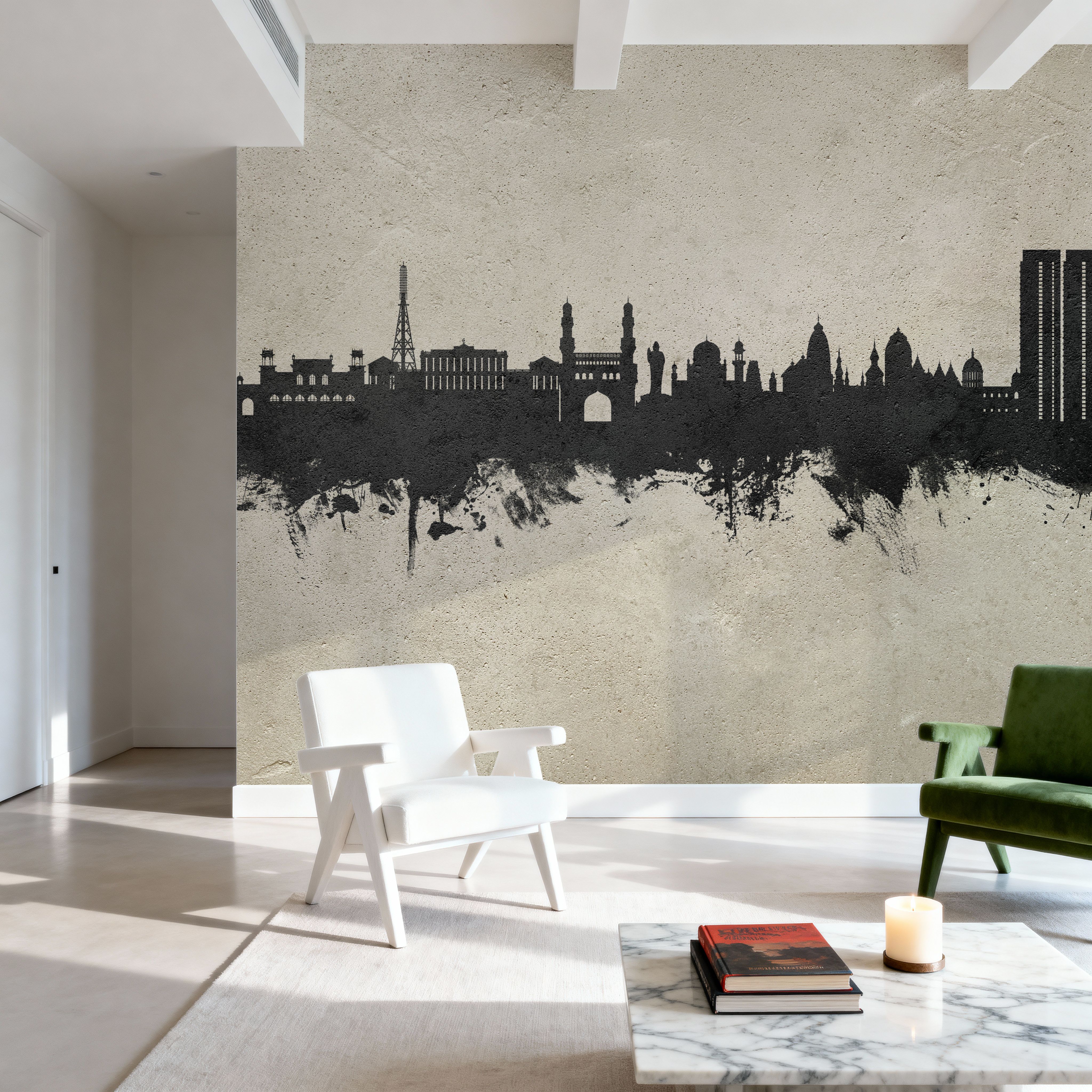 Hyderabad Skyline Concrete