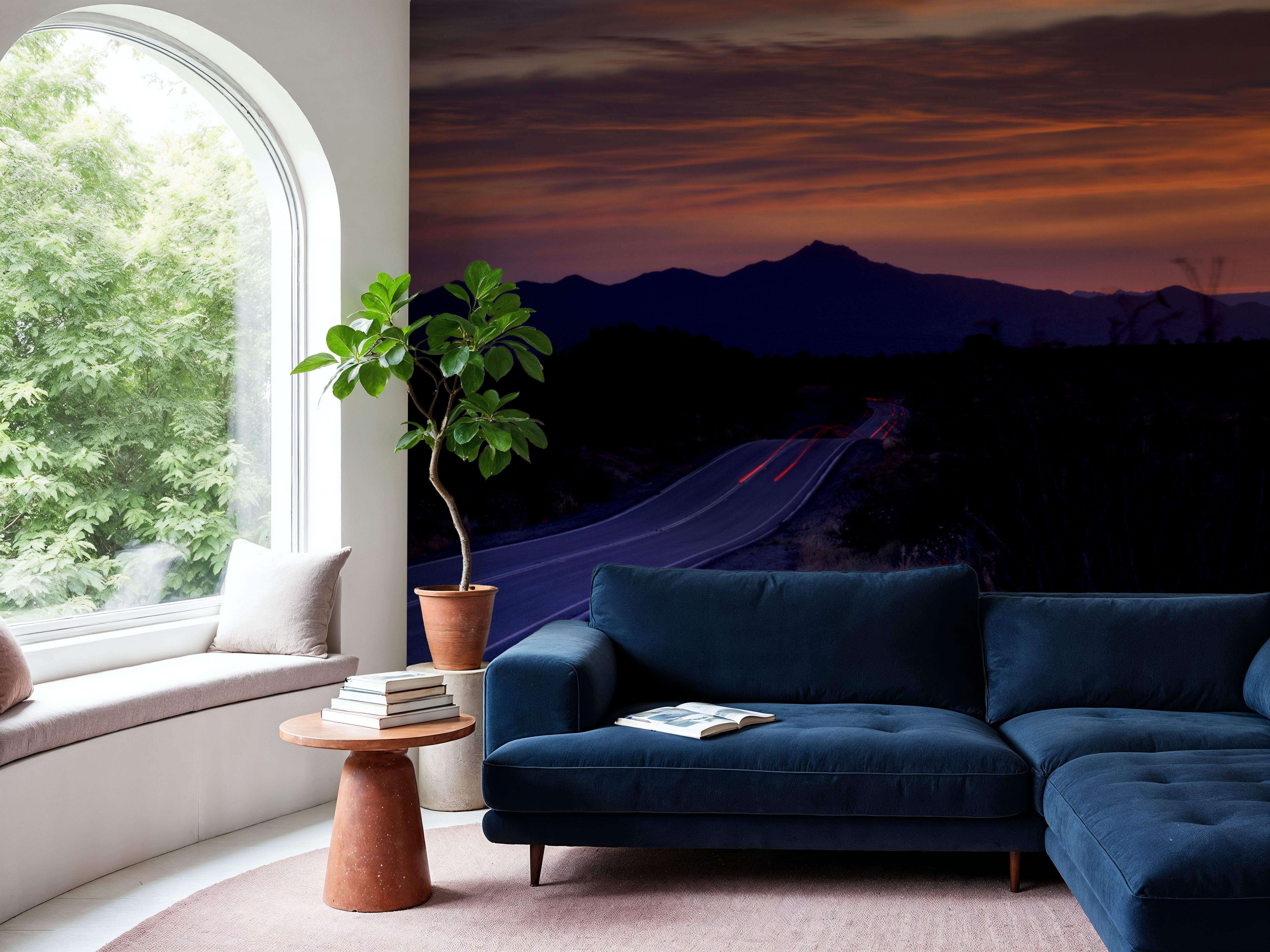 Desert Twilight Highway