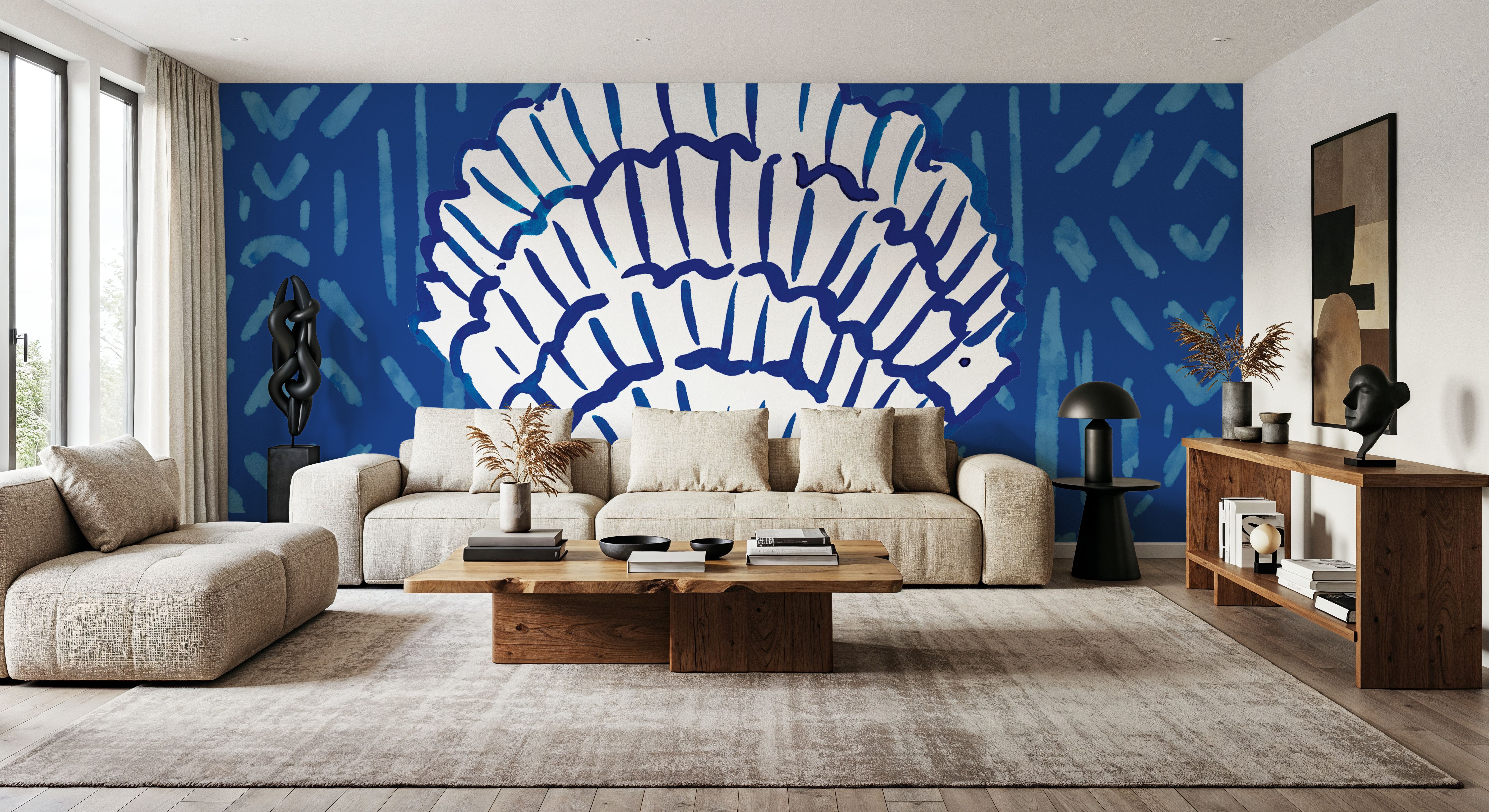 Salty Shell, Papier peint