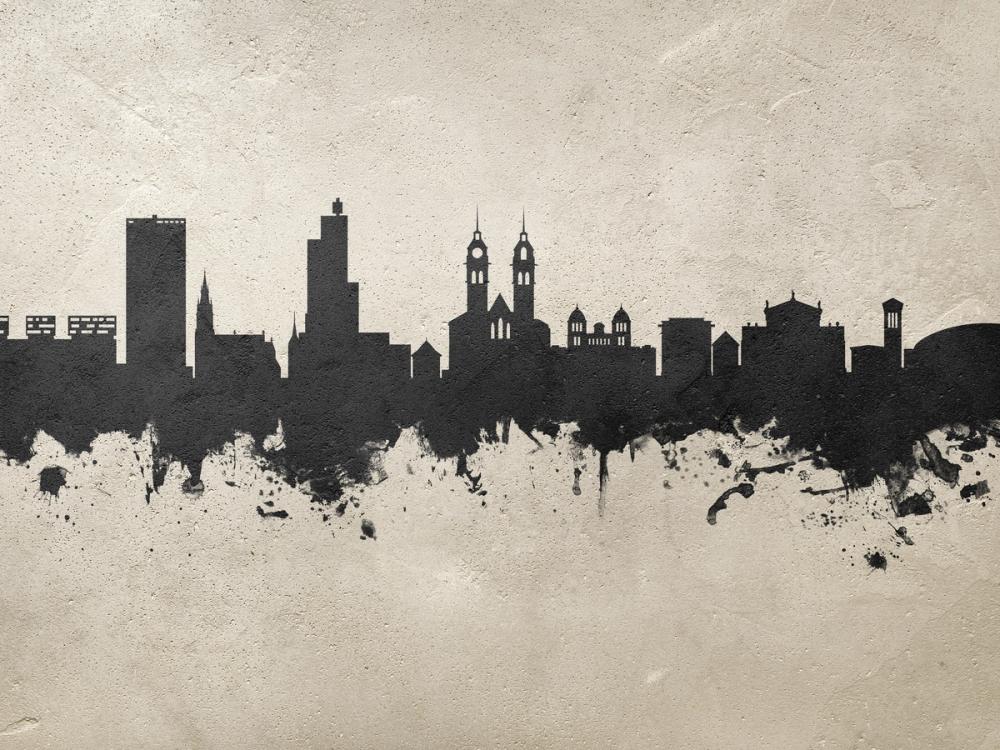 Wintherthur Switzerland Skyline Concrete