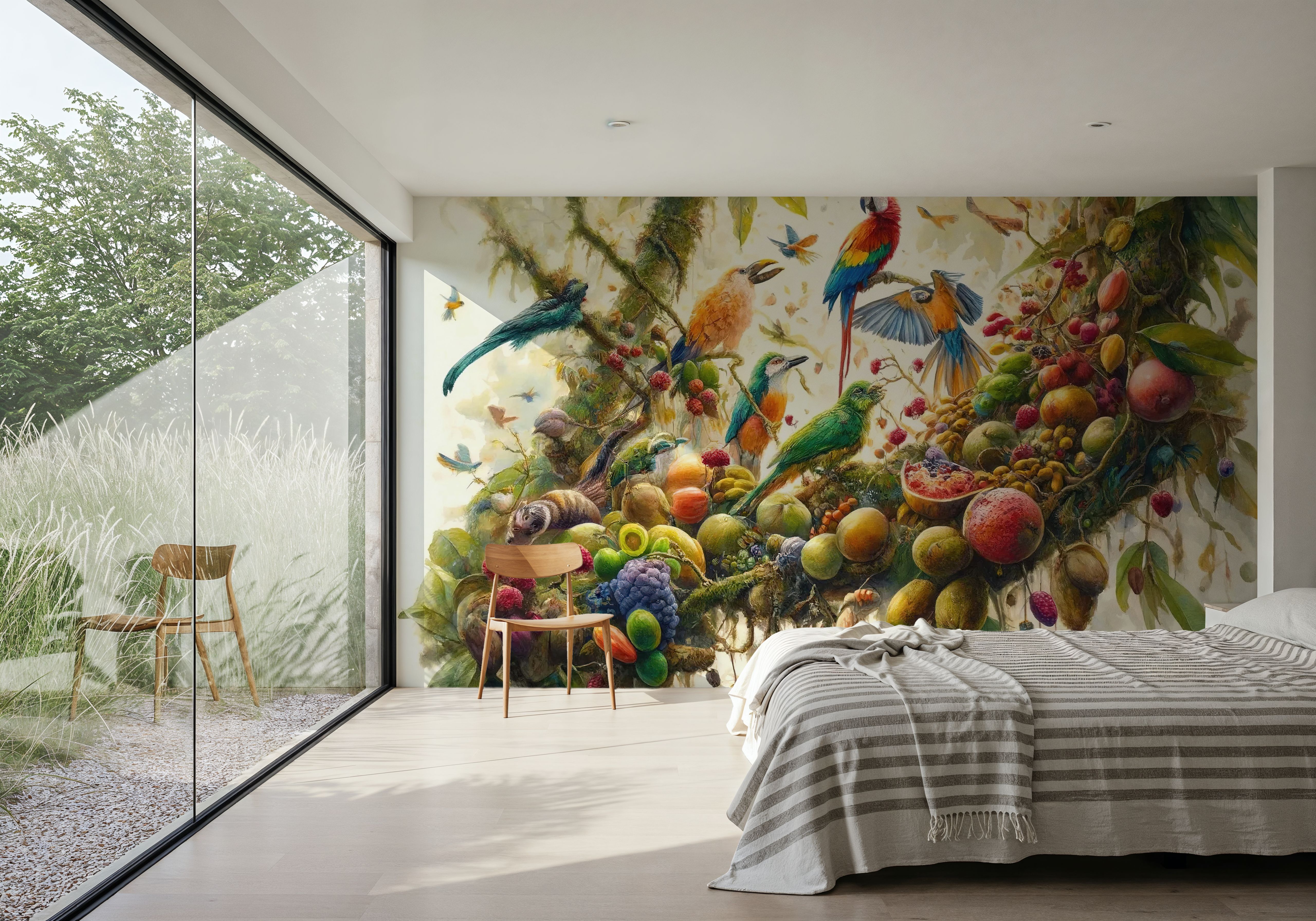 Jungle Symphony in Vivid Hues