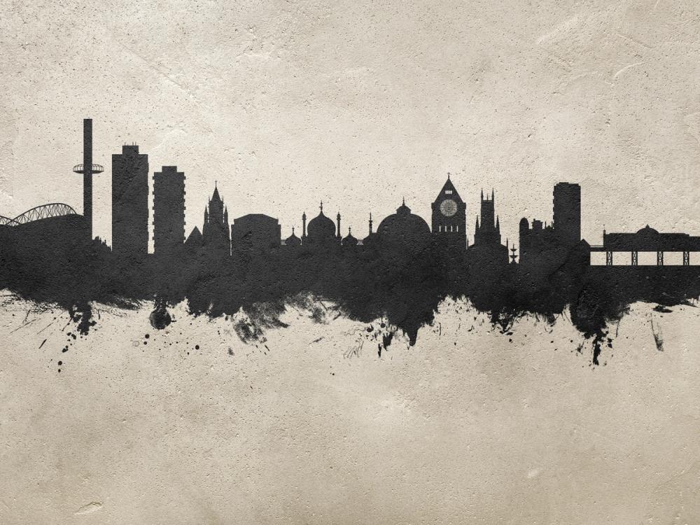 Brighton England Skyline Concrete