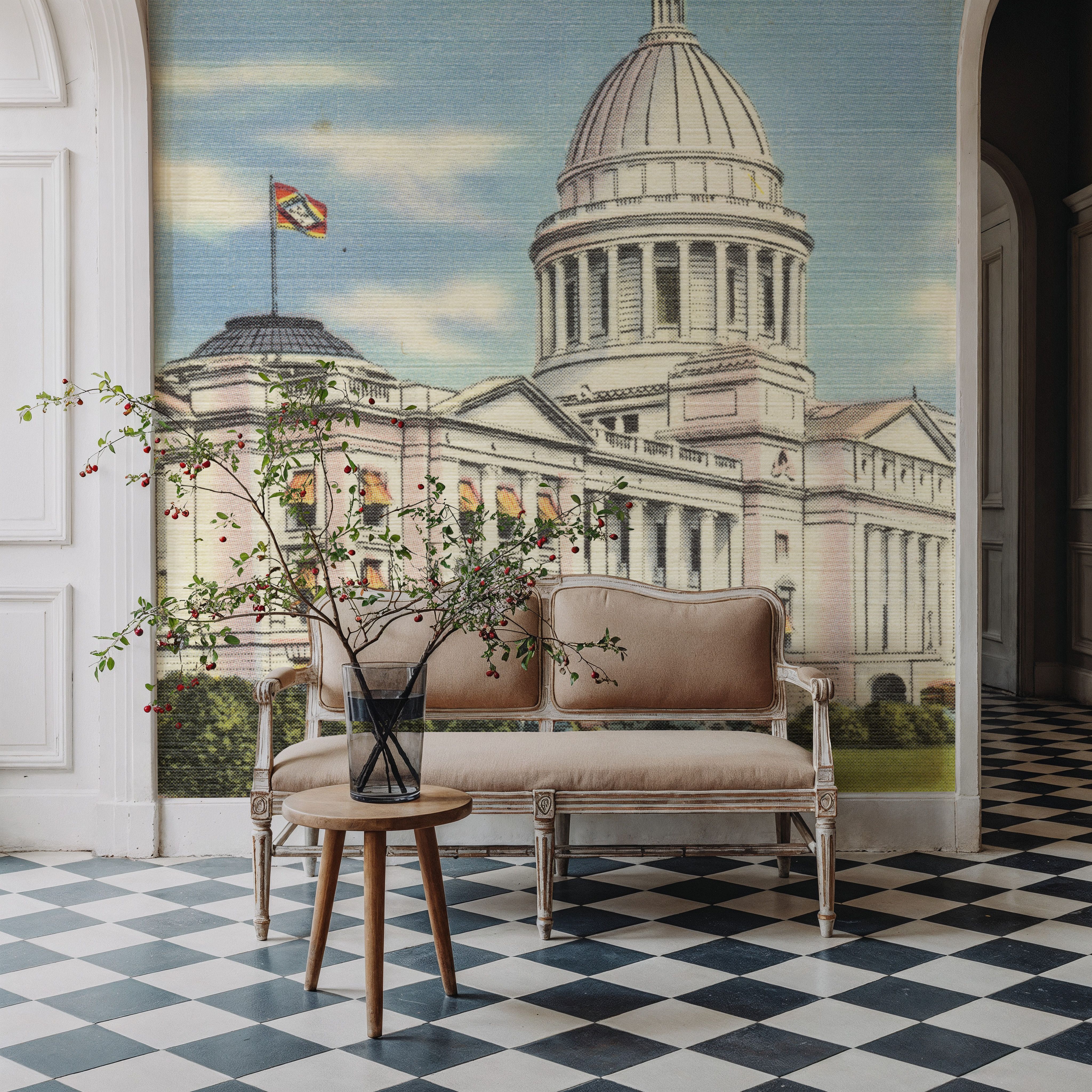 Greetings from the Boss - Screenprint Postcard