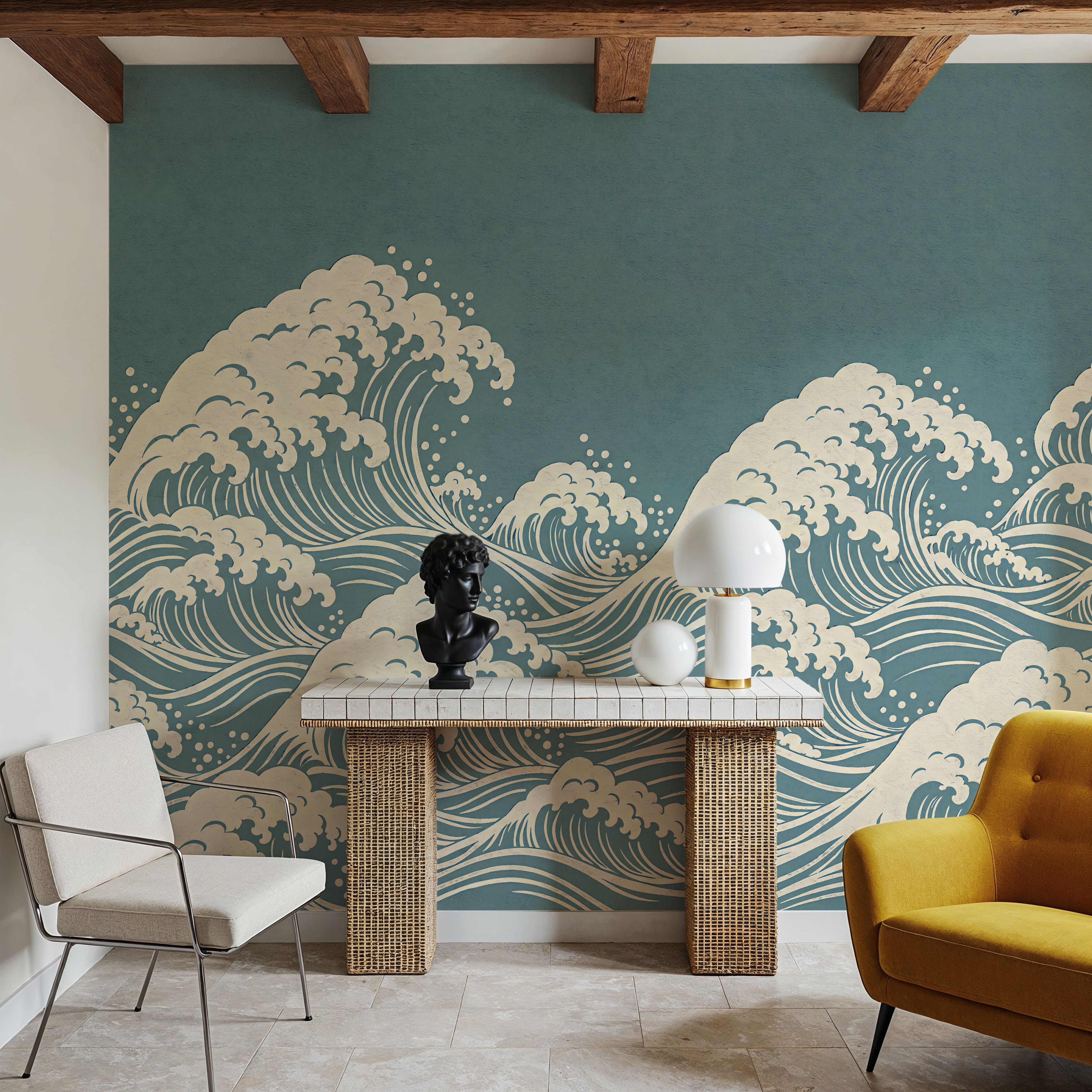 Edo Waves, Sea Glass