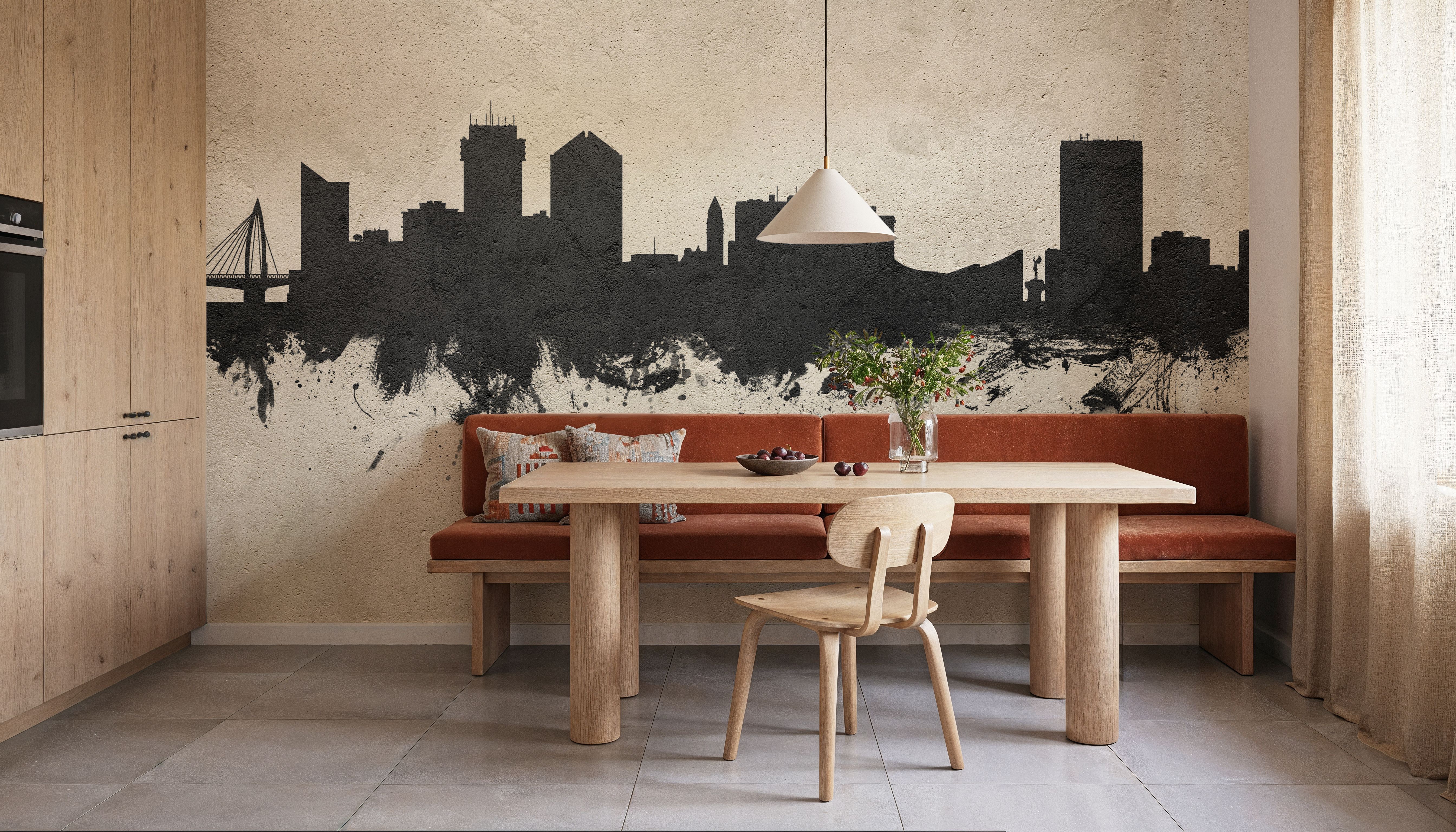 Wichita Kansas Skyline Concrete