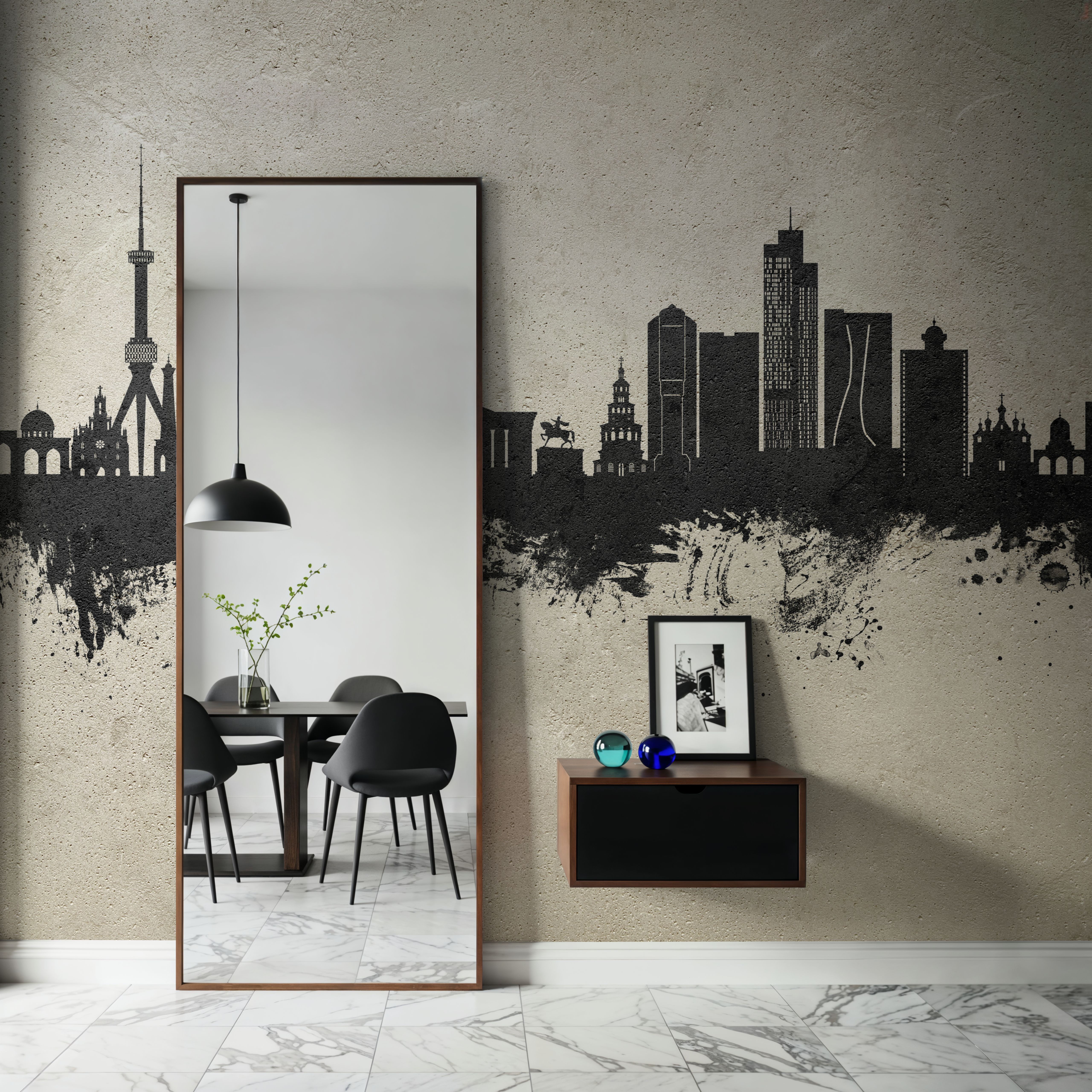 Tashkent Uzbekistan Skyline Concrete