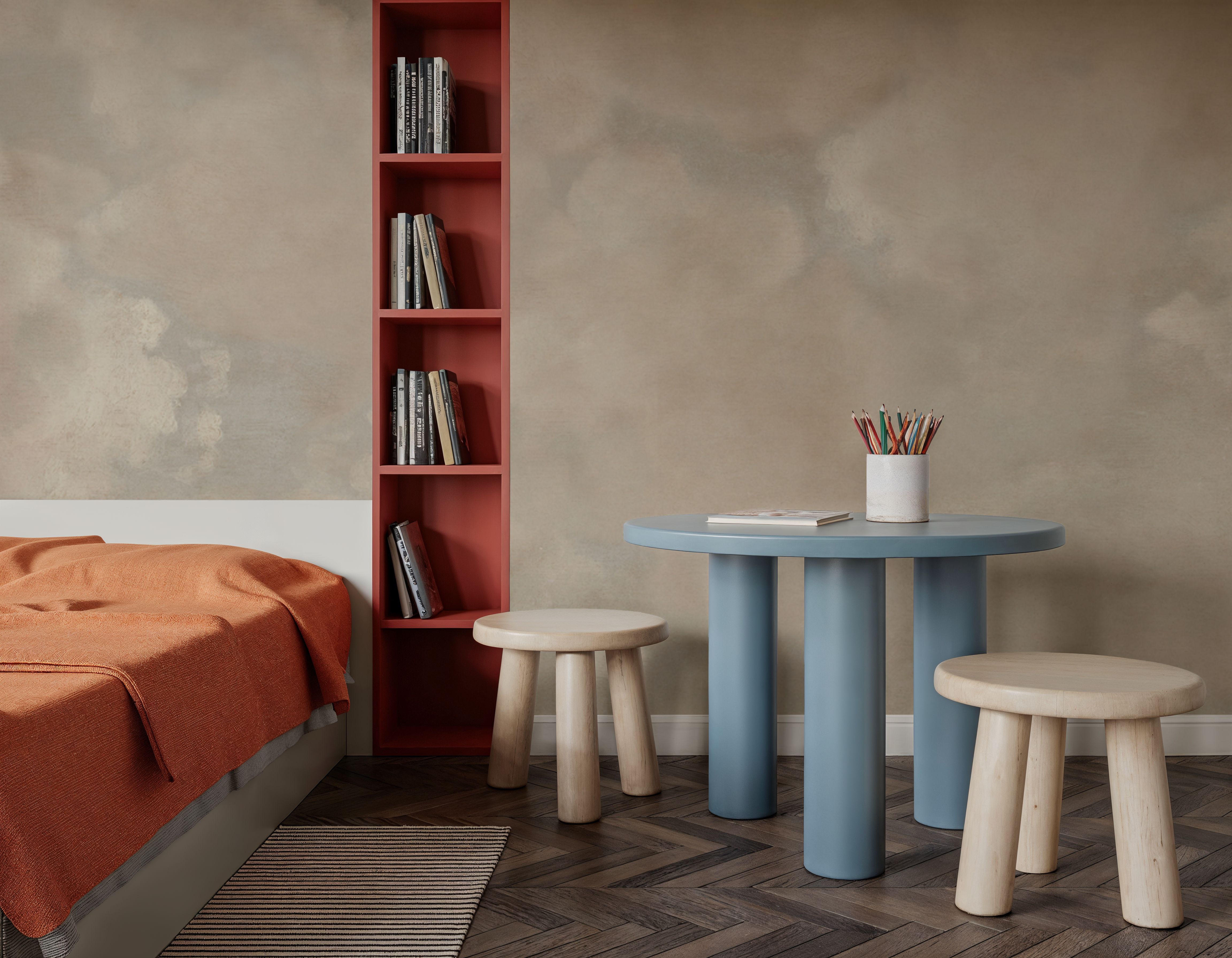 Painted Dreamy Clouds, Alpine Oat