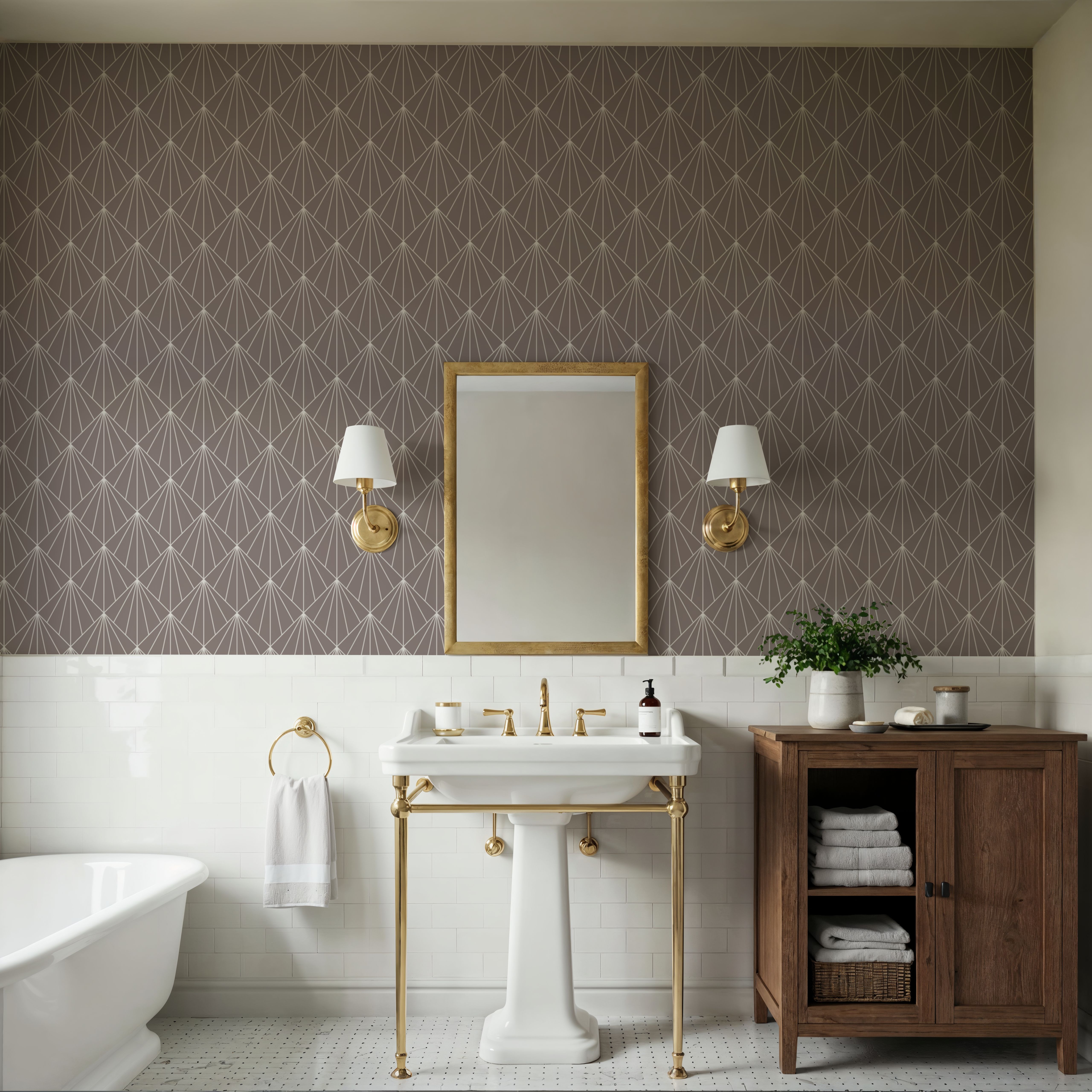 Maison Cormier, Behang