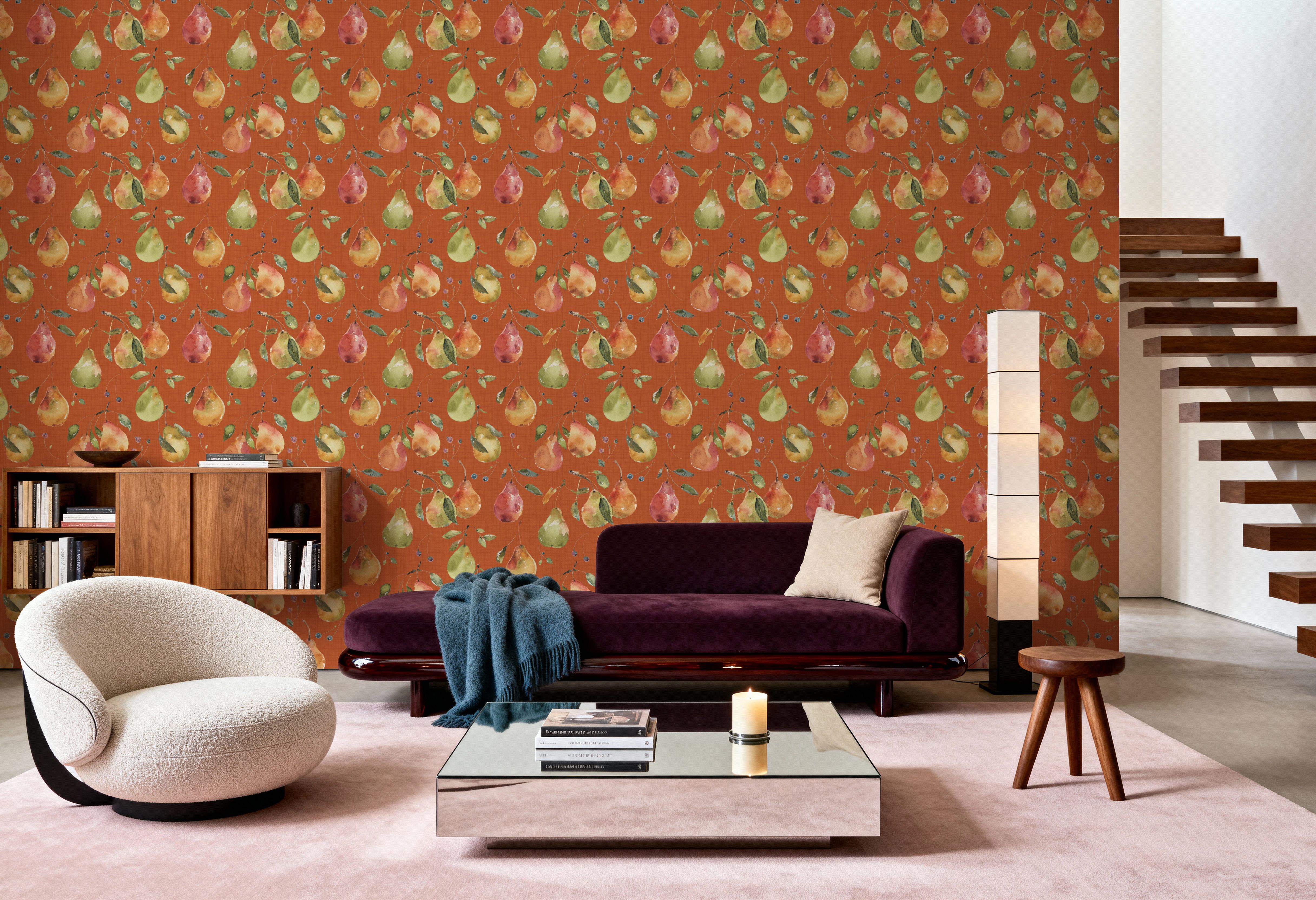 Time to Share Pears Orange