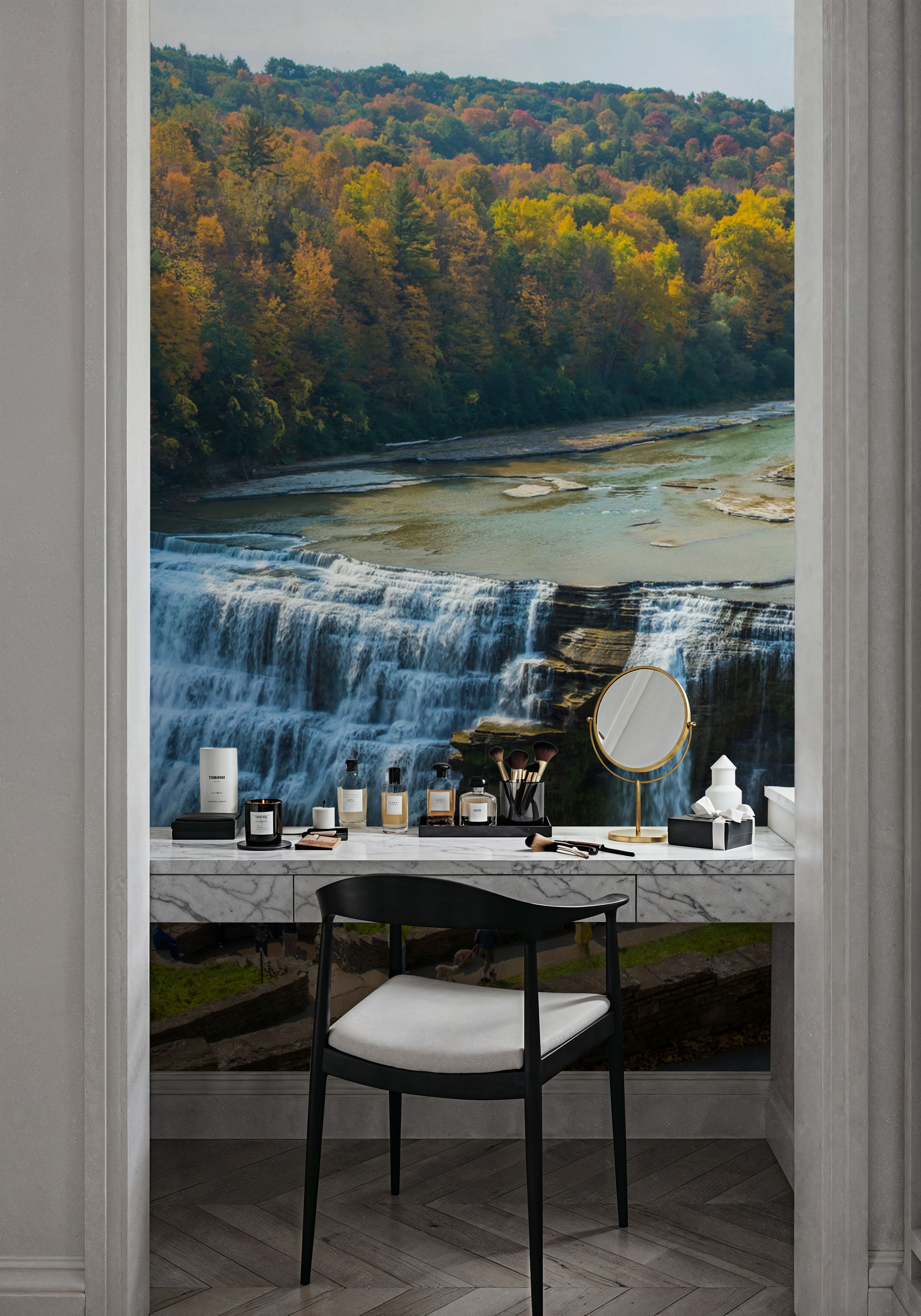 Middle Falls in Autumn