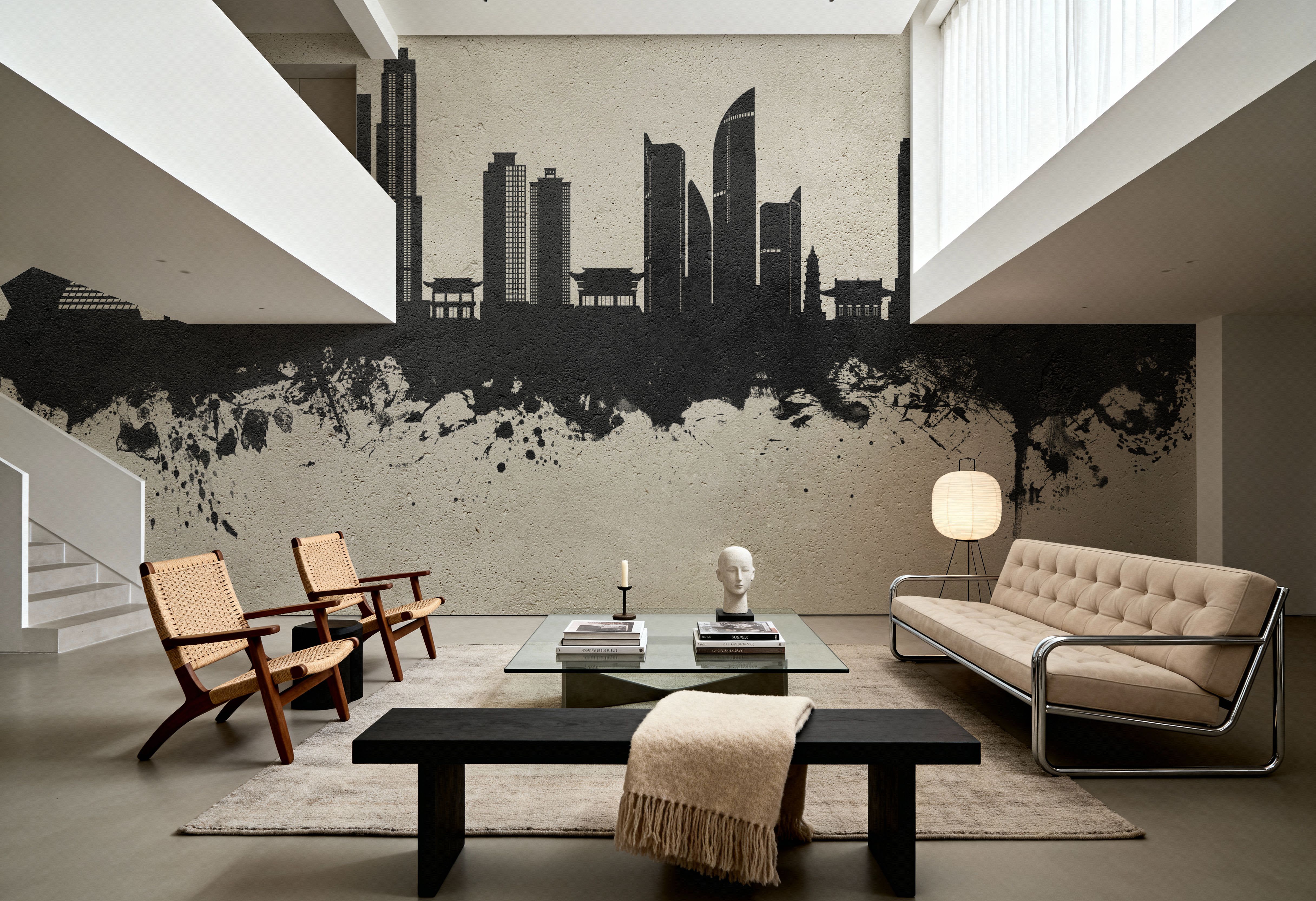 Busan South Korea Skyline Concrete