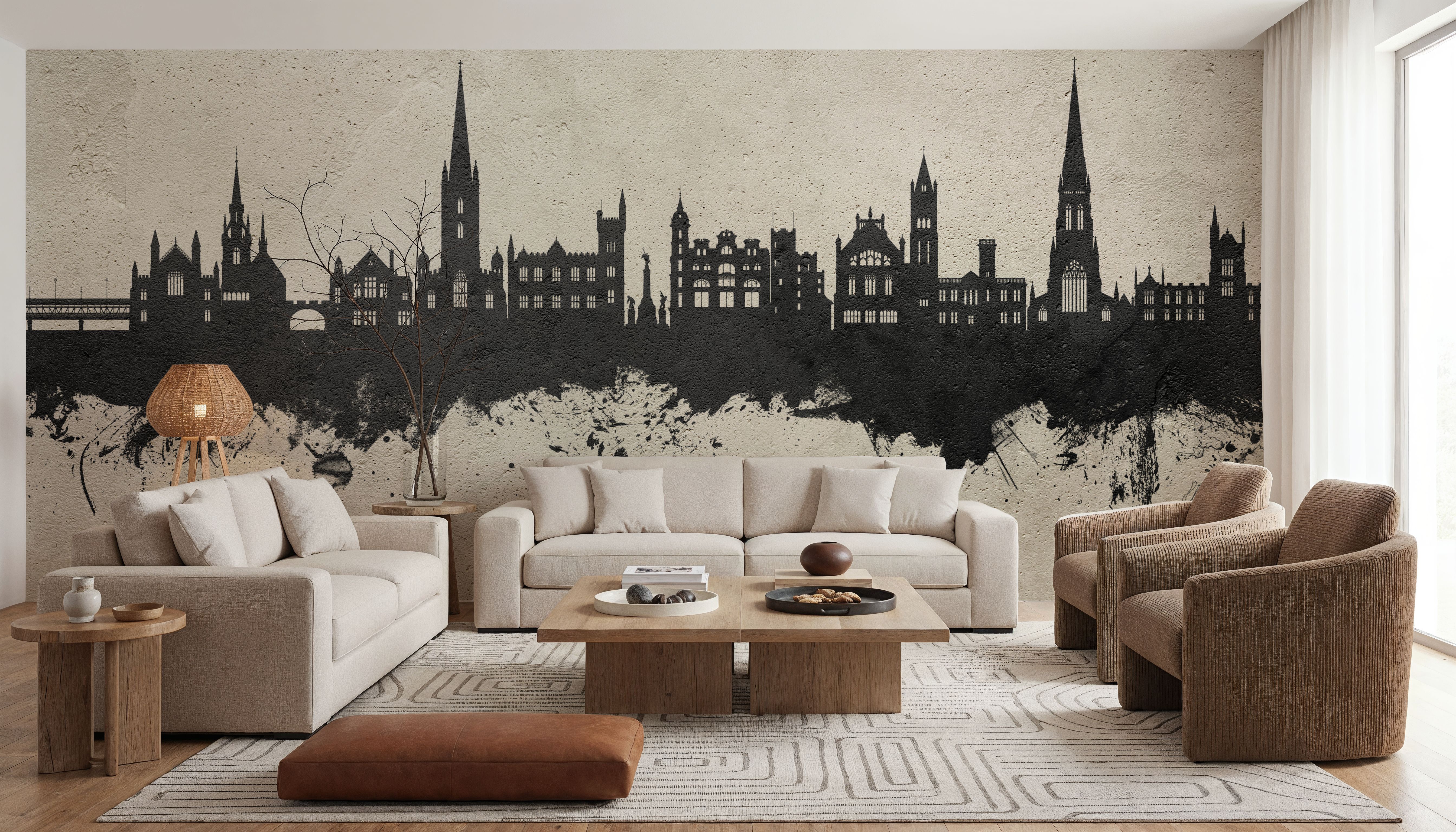 Derry Northern Ireland Skyline Concrete