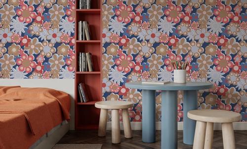 Flower Power, Blue