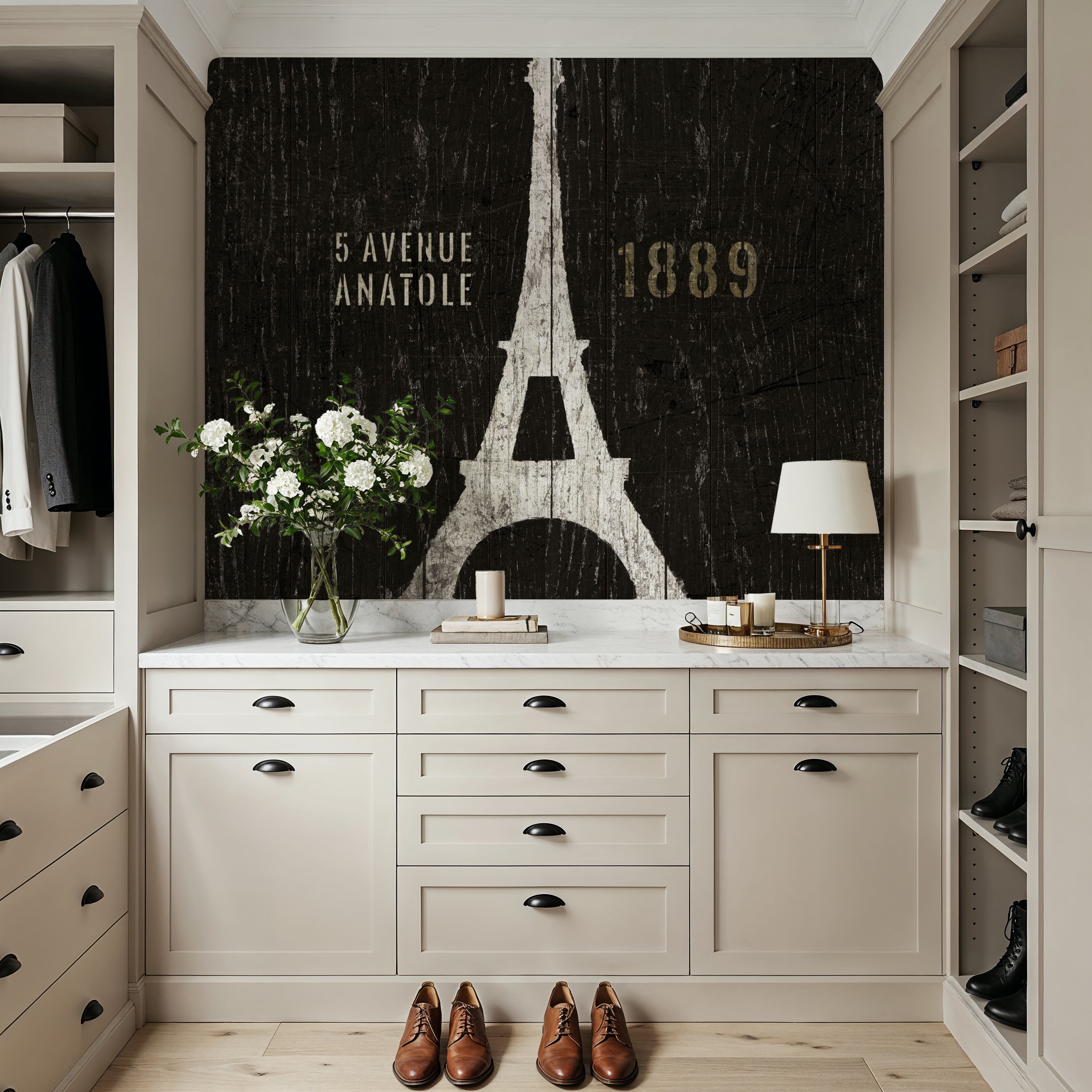 Refurbished Eiffel Tower