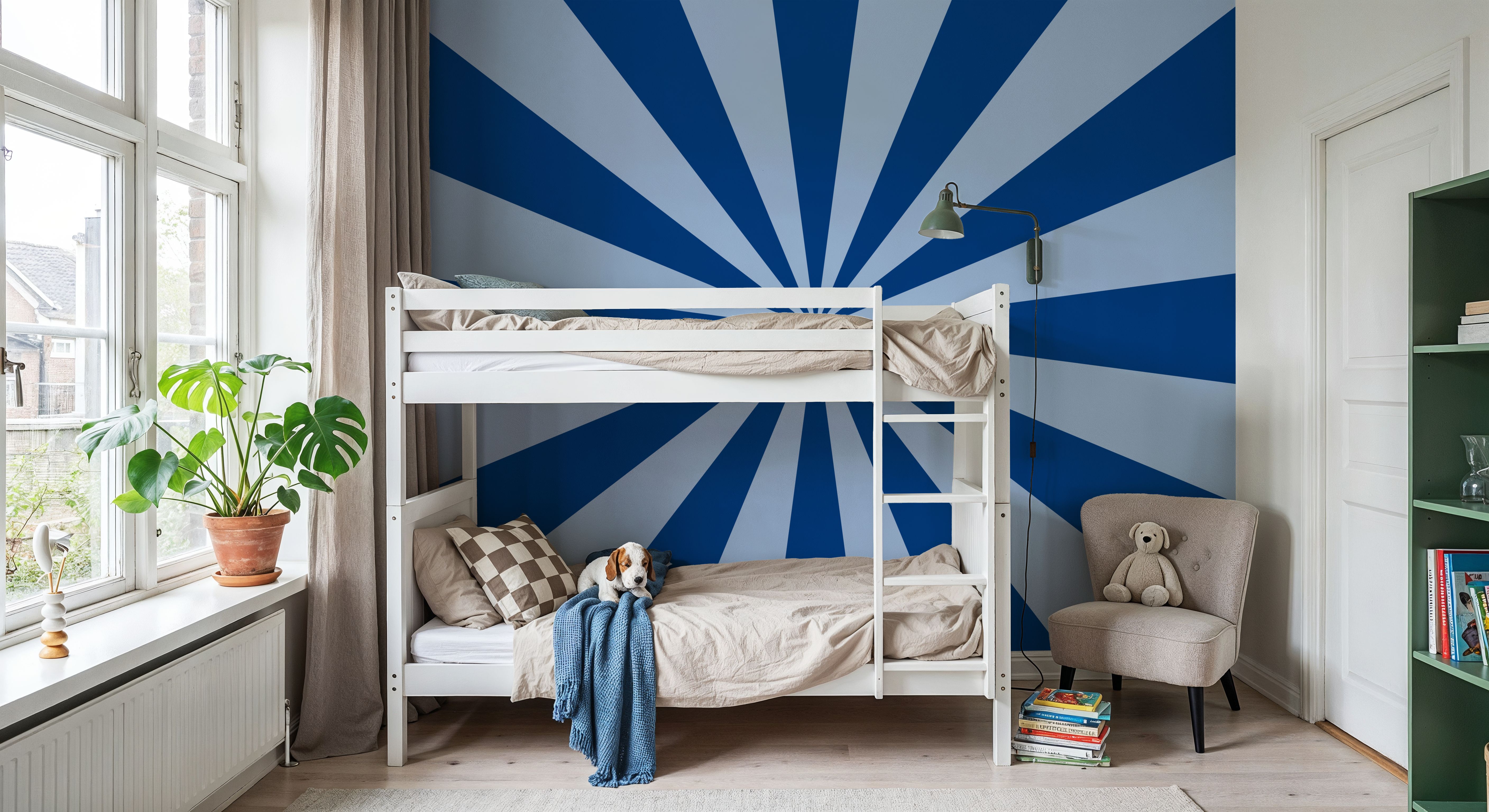 Circus Ceiling, Blue on Blue