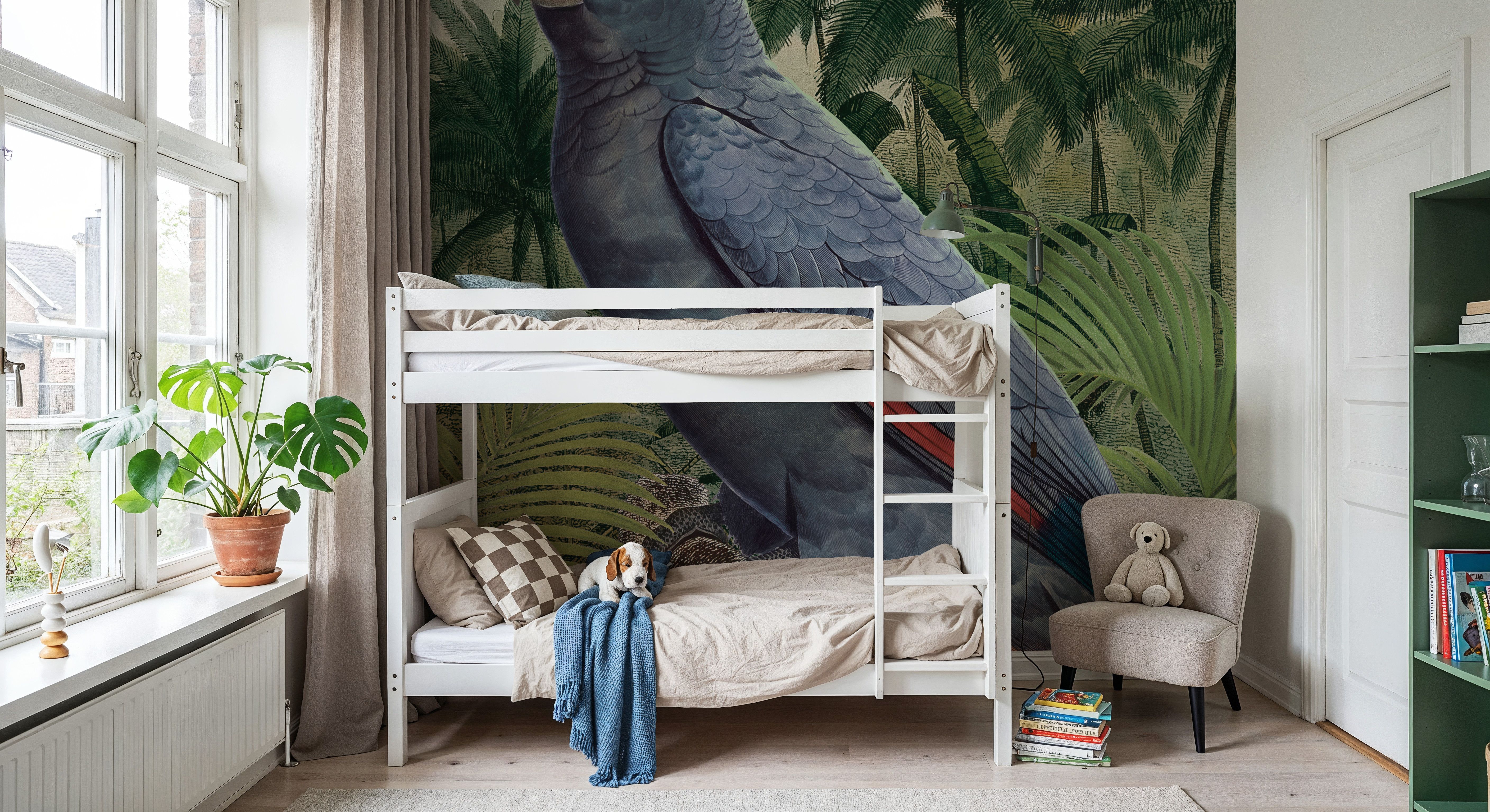 Jungle Parrot II Blue