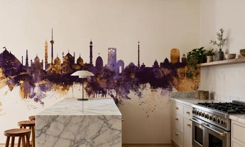 New Delhi India Skyline