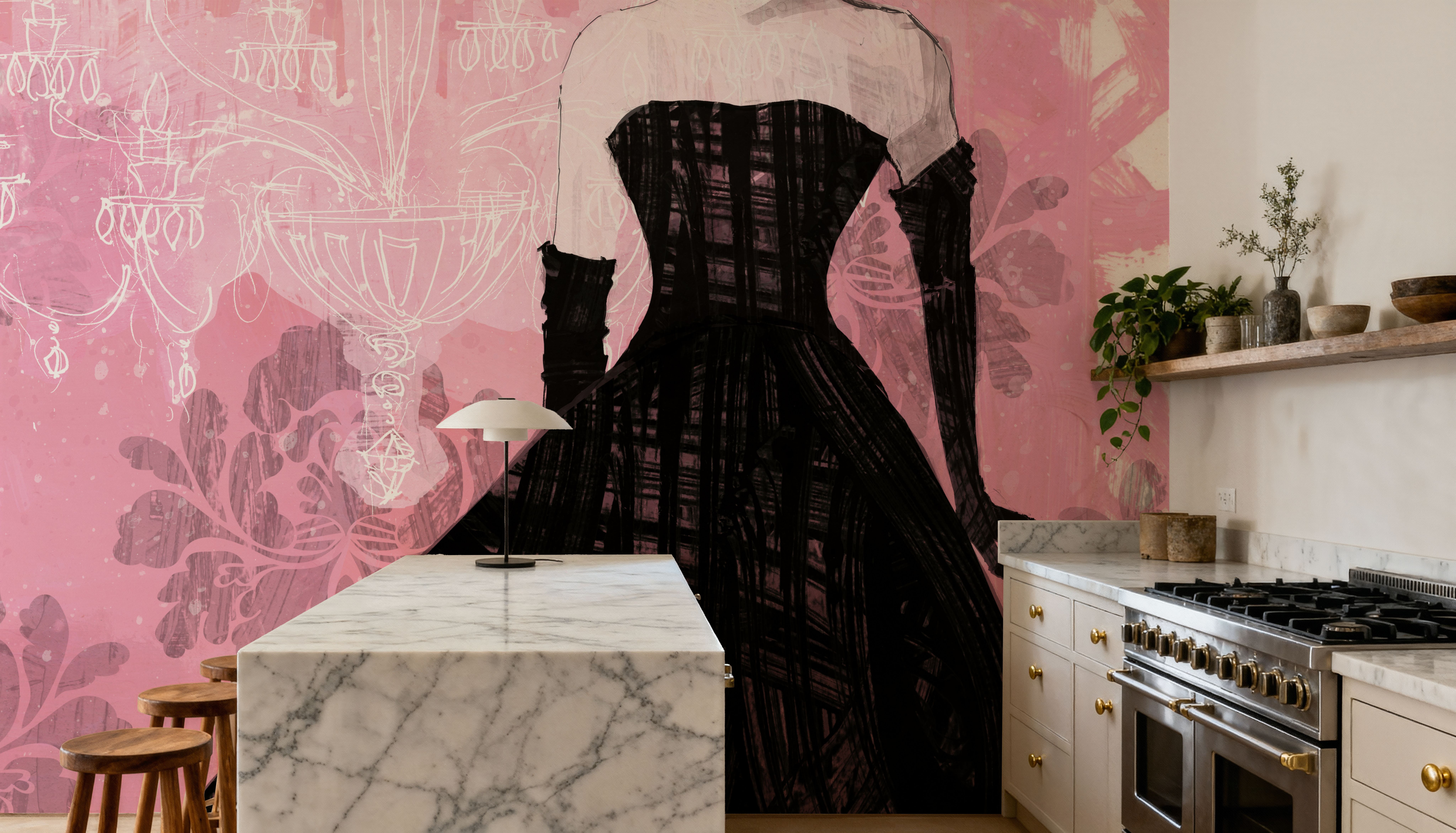 Couture Lady II, Wallpaper