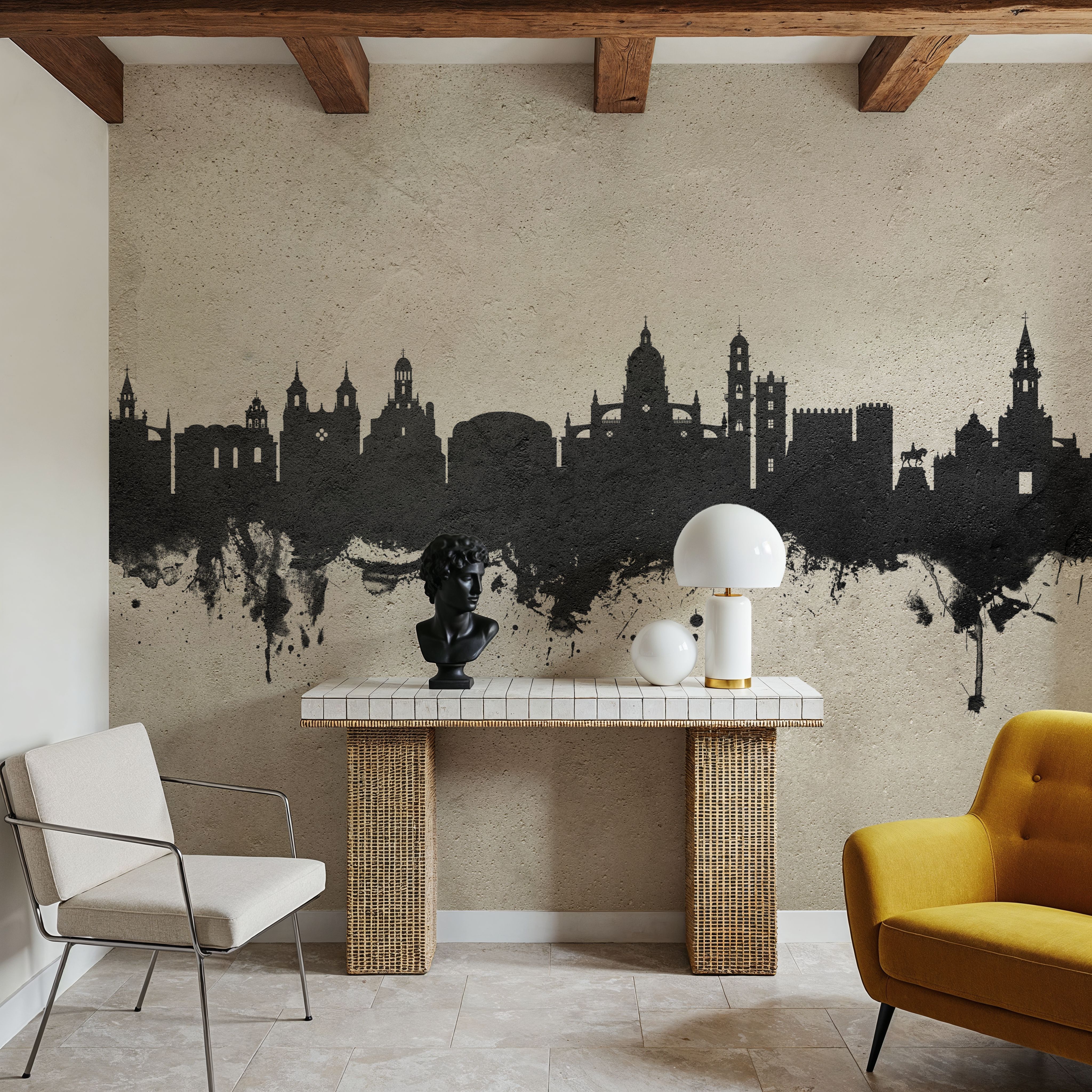 Jerez Spain Skyline Concrete