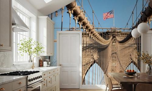 Brooklyn Bridge Symmetry