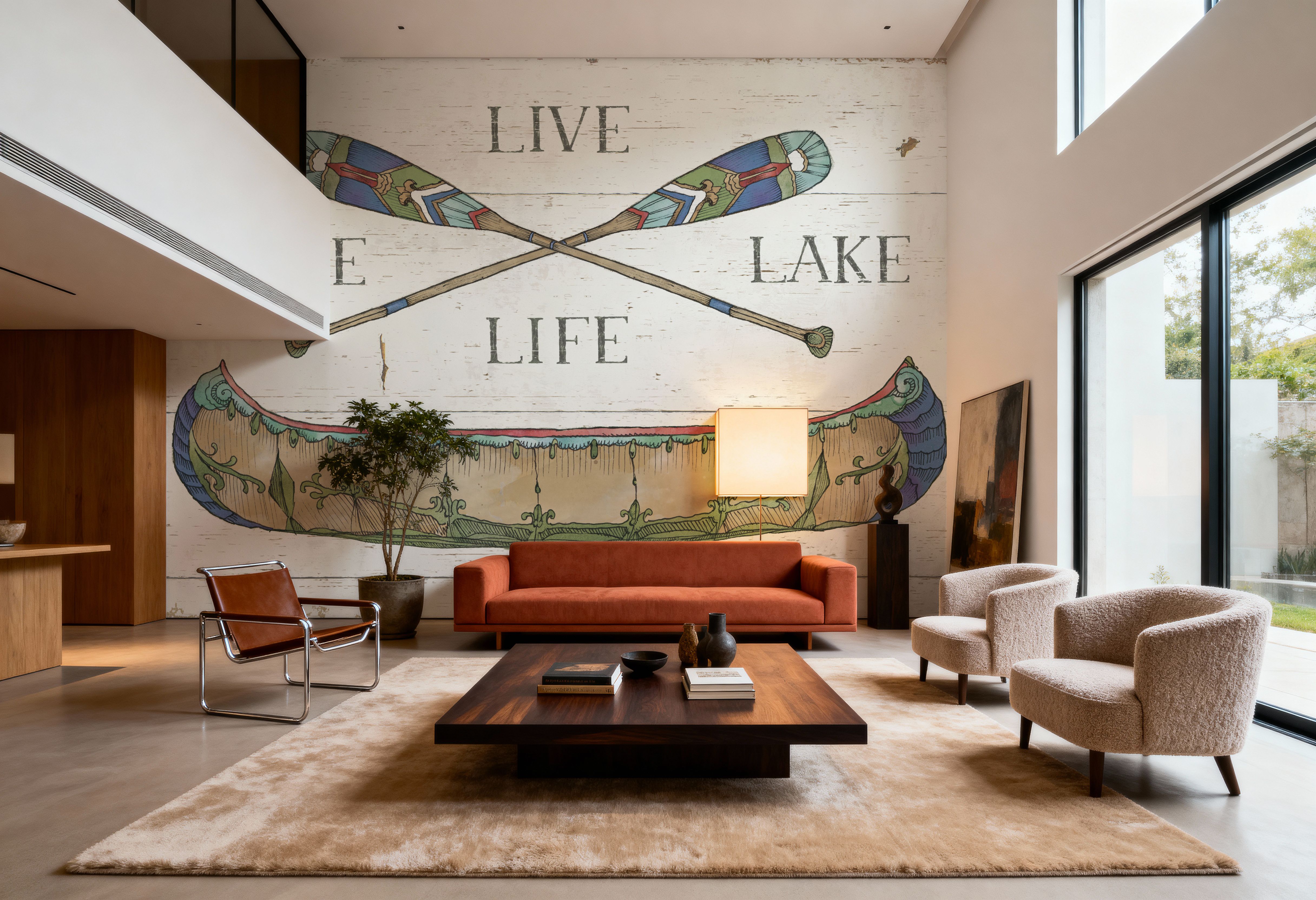 Lake Sketches III Color