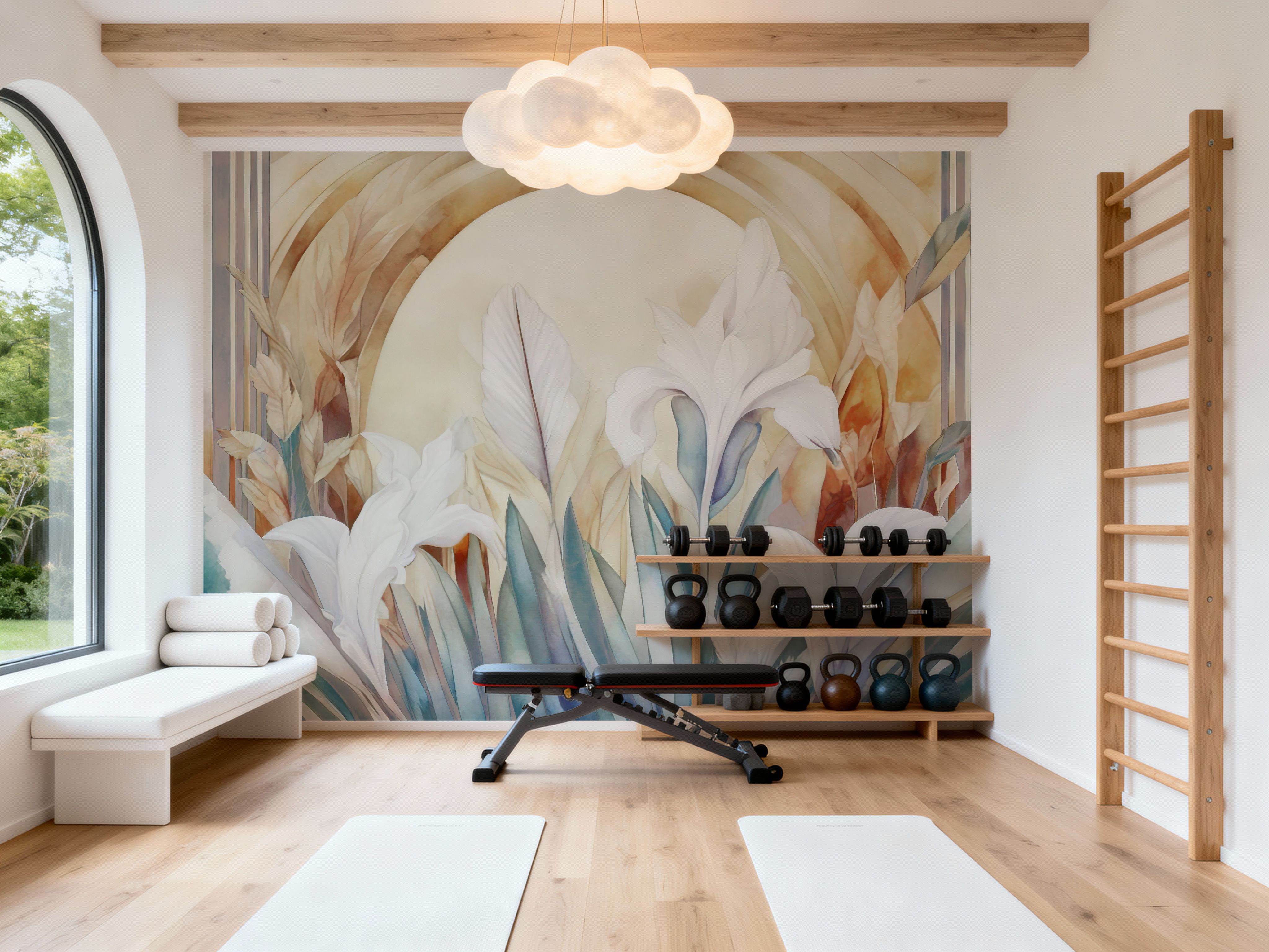 Irises at Sunrise Yellow