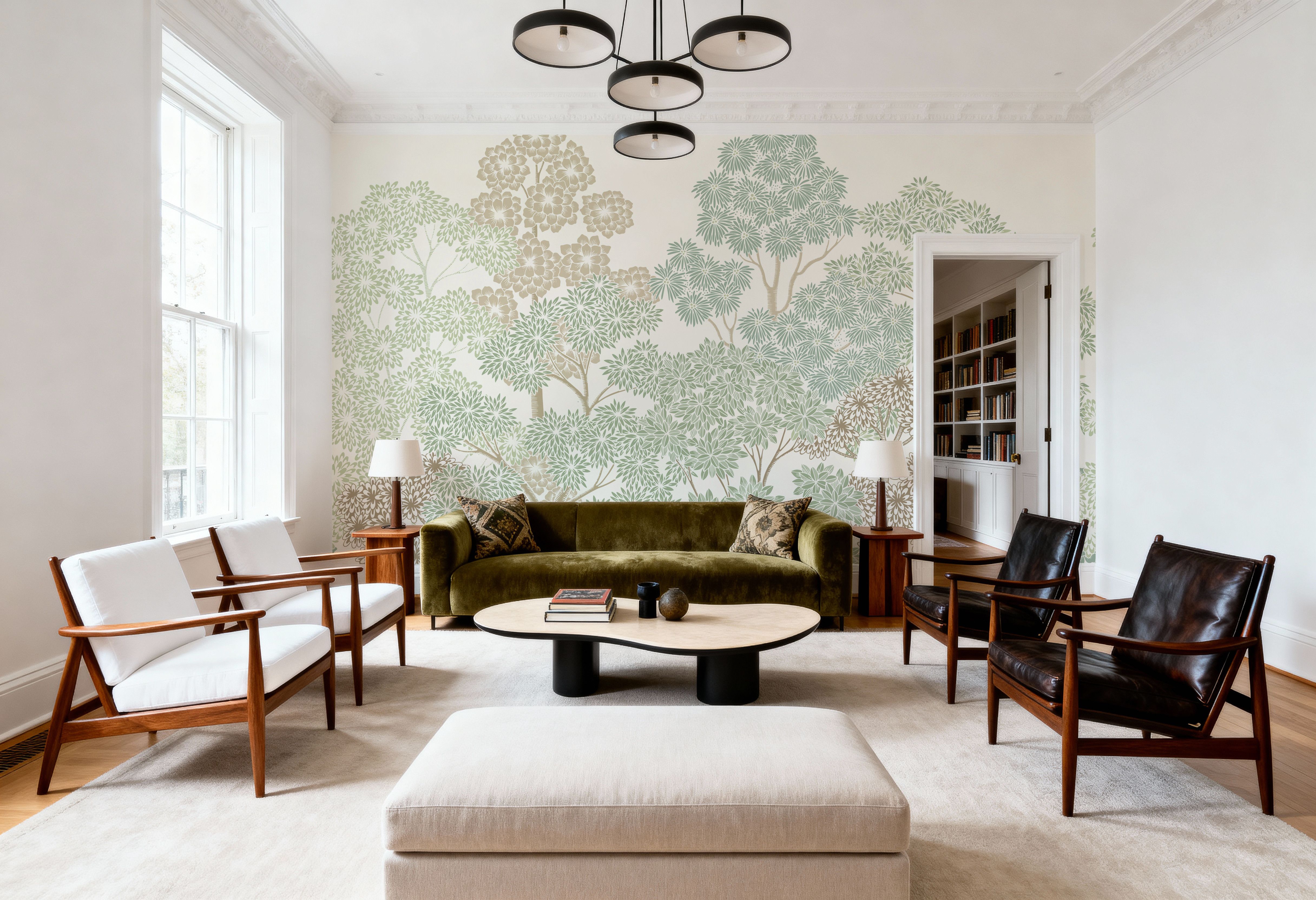 Overleaf Woodland, Light Green