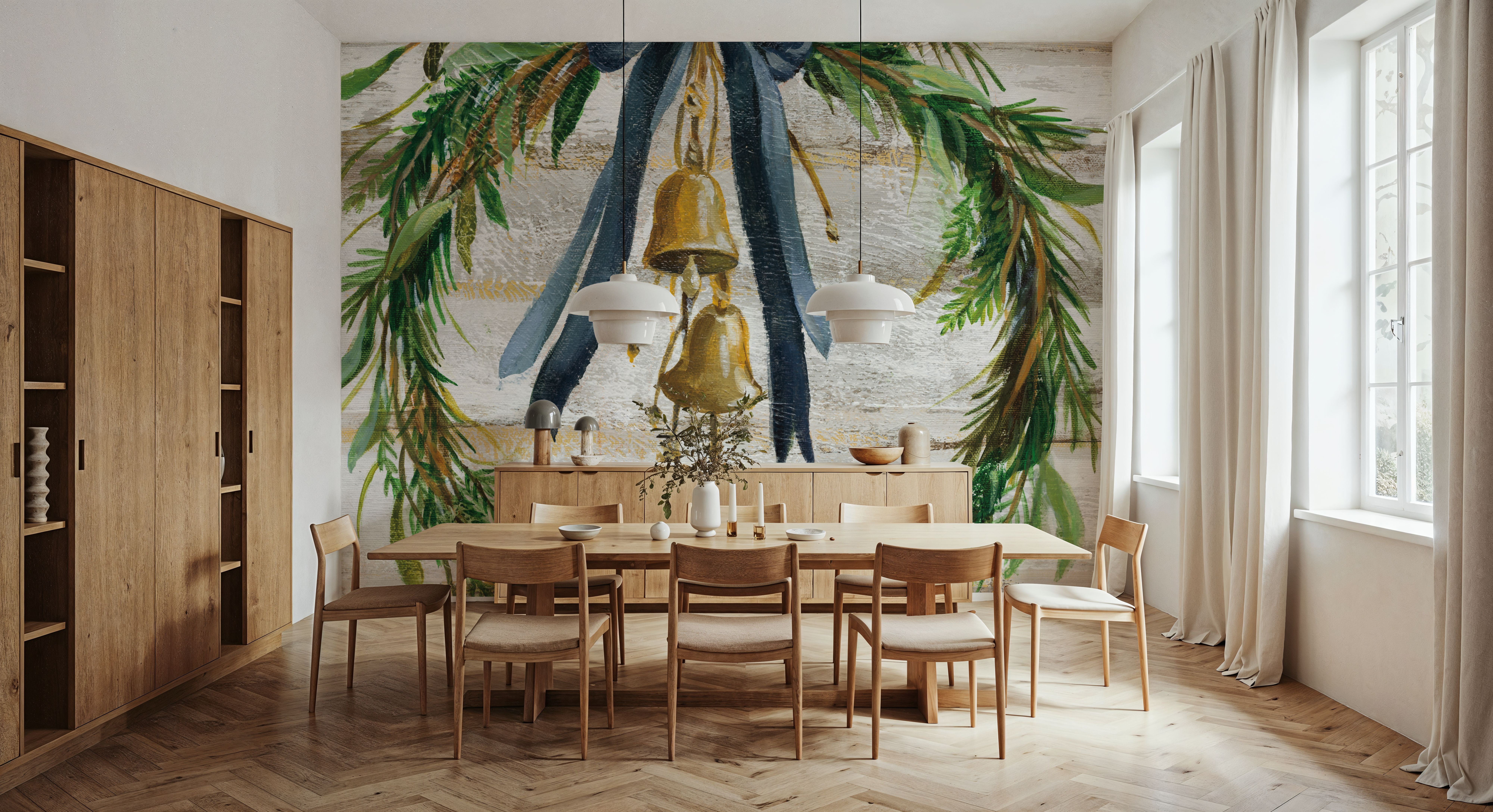 Viridian Wreath, Wallpaper