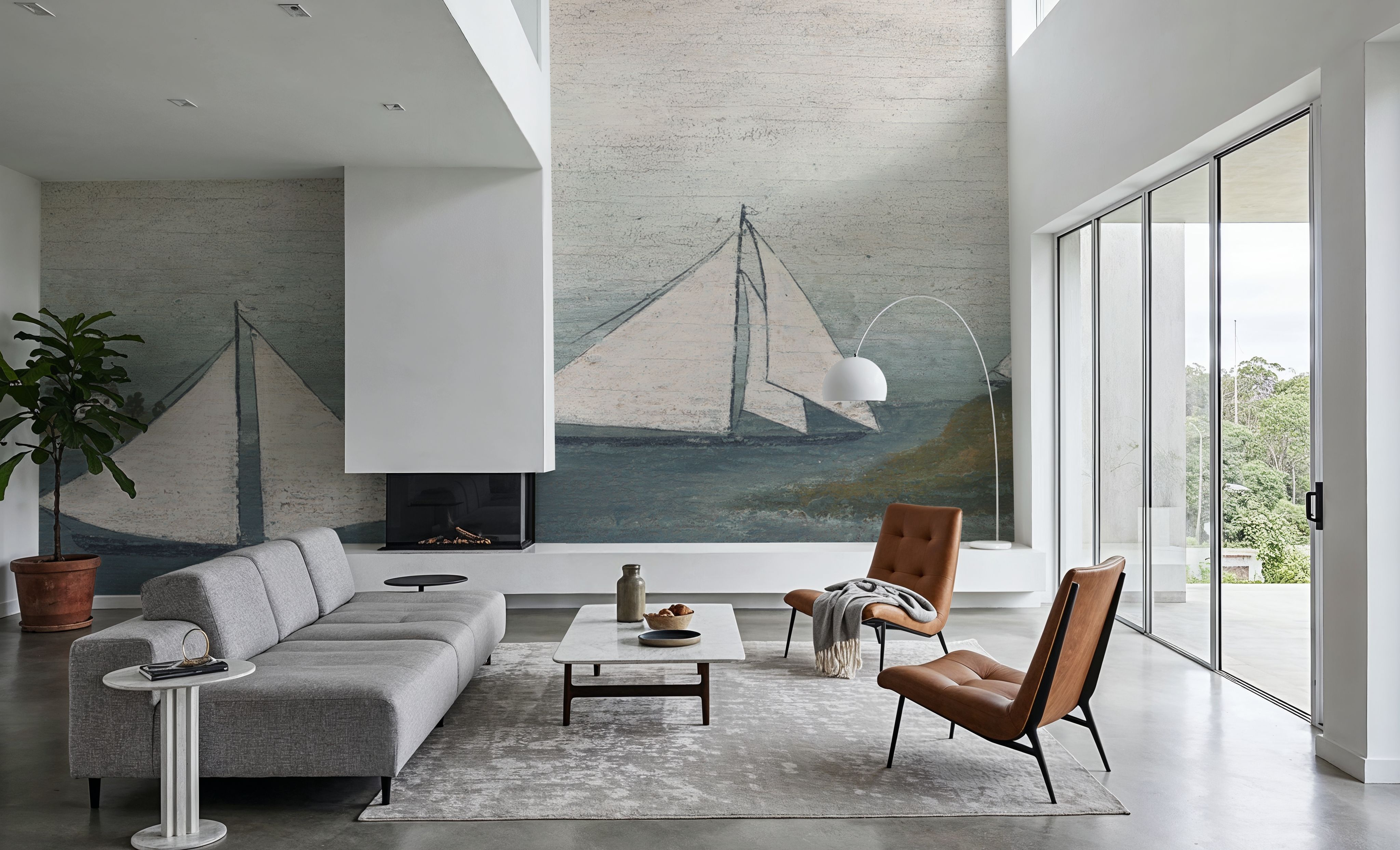 Sailing Ships II, Wallpaper