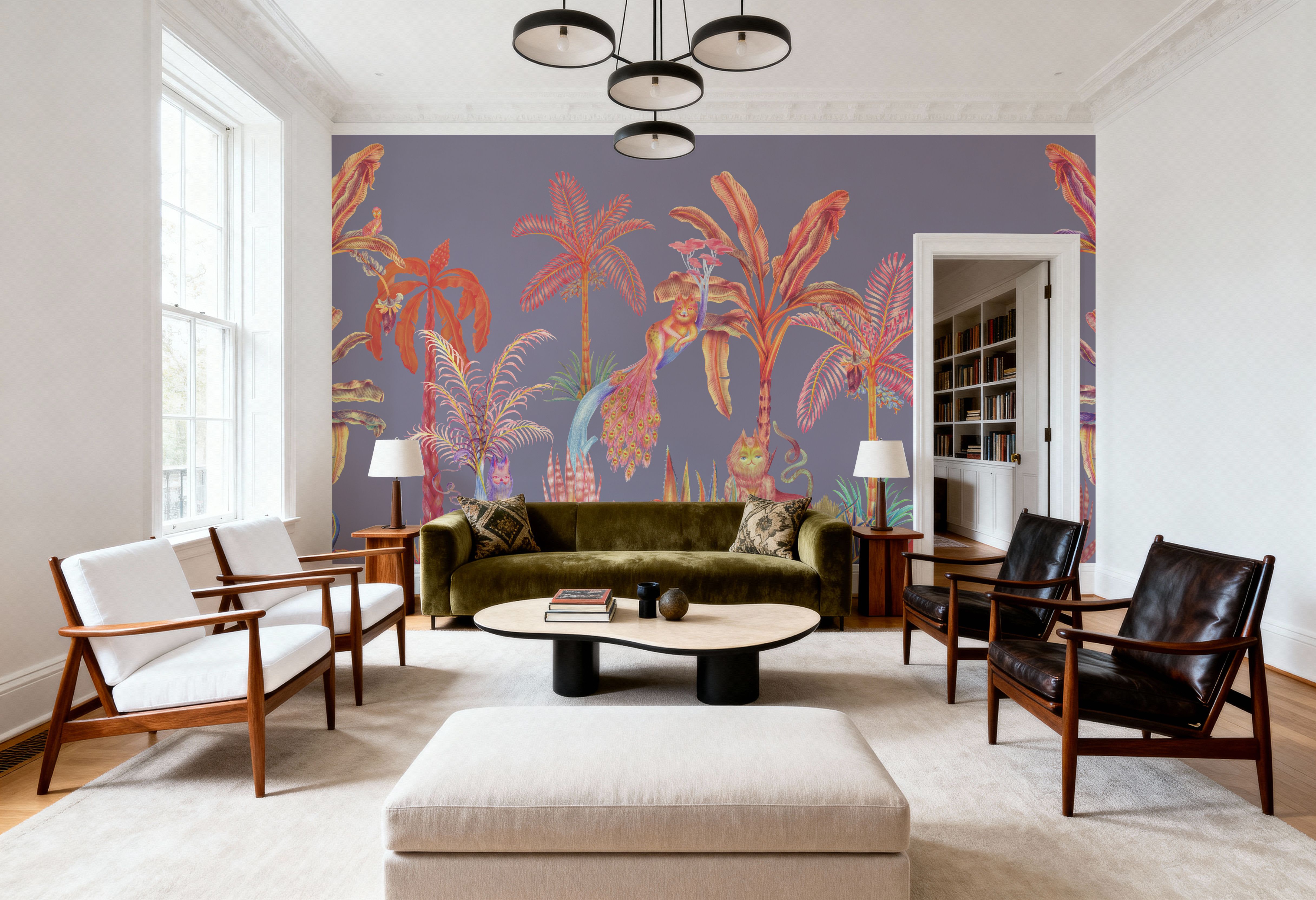 Colorful Jungle, Periwinkle