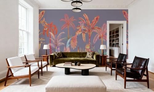 Colorful Jungle, Periwinkle
