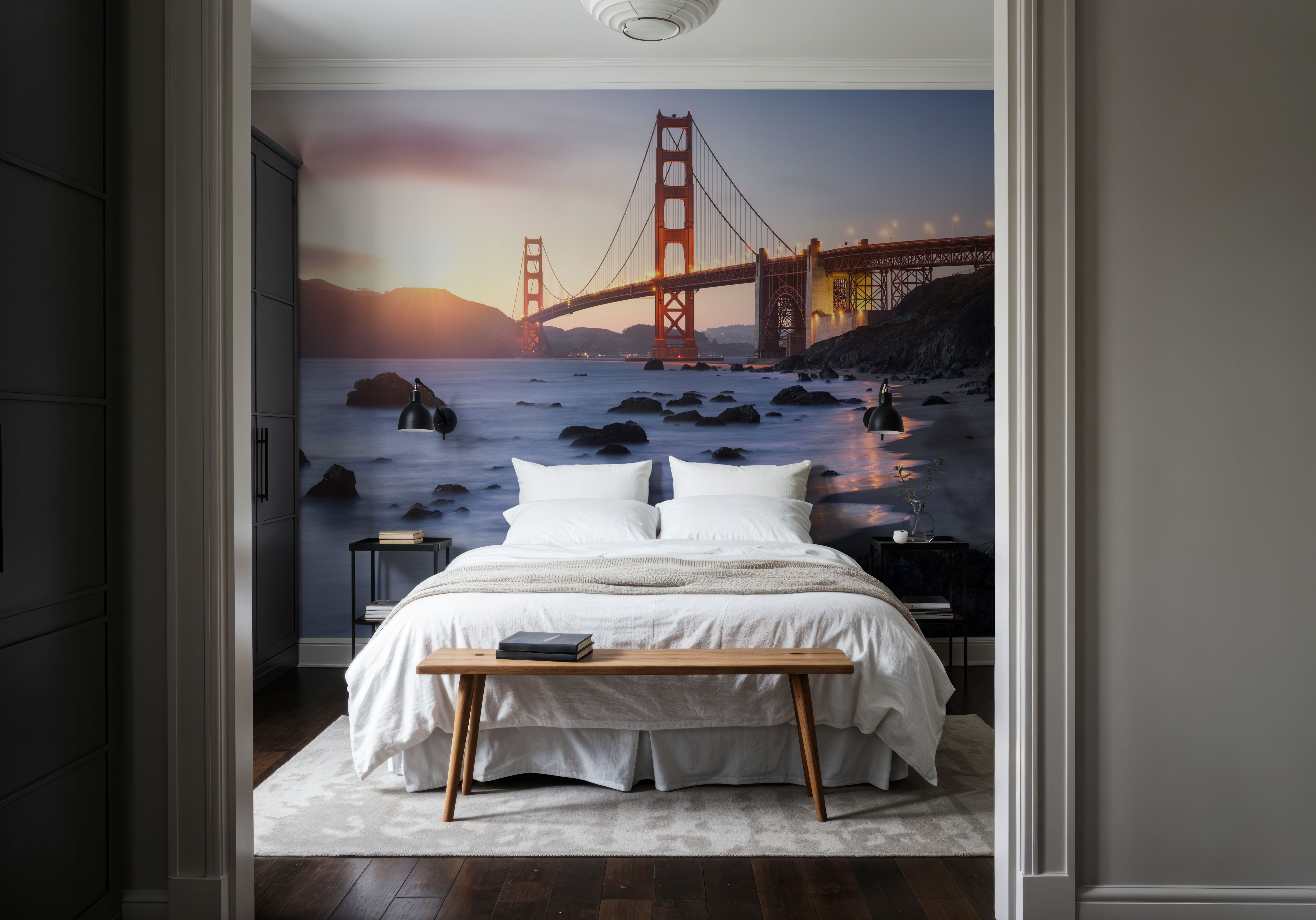 Golden Gate Bridge from Marshall Beach Pt. II, Wallpaper