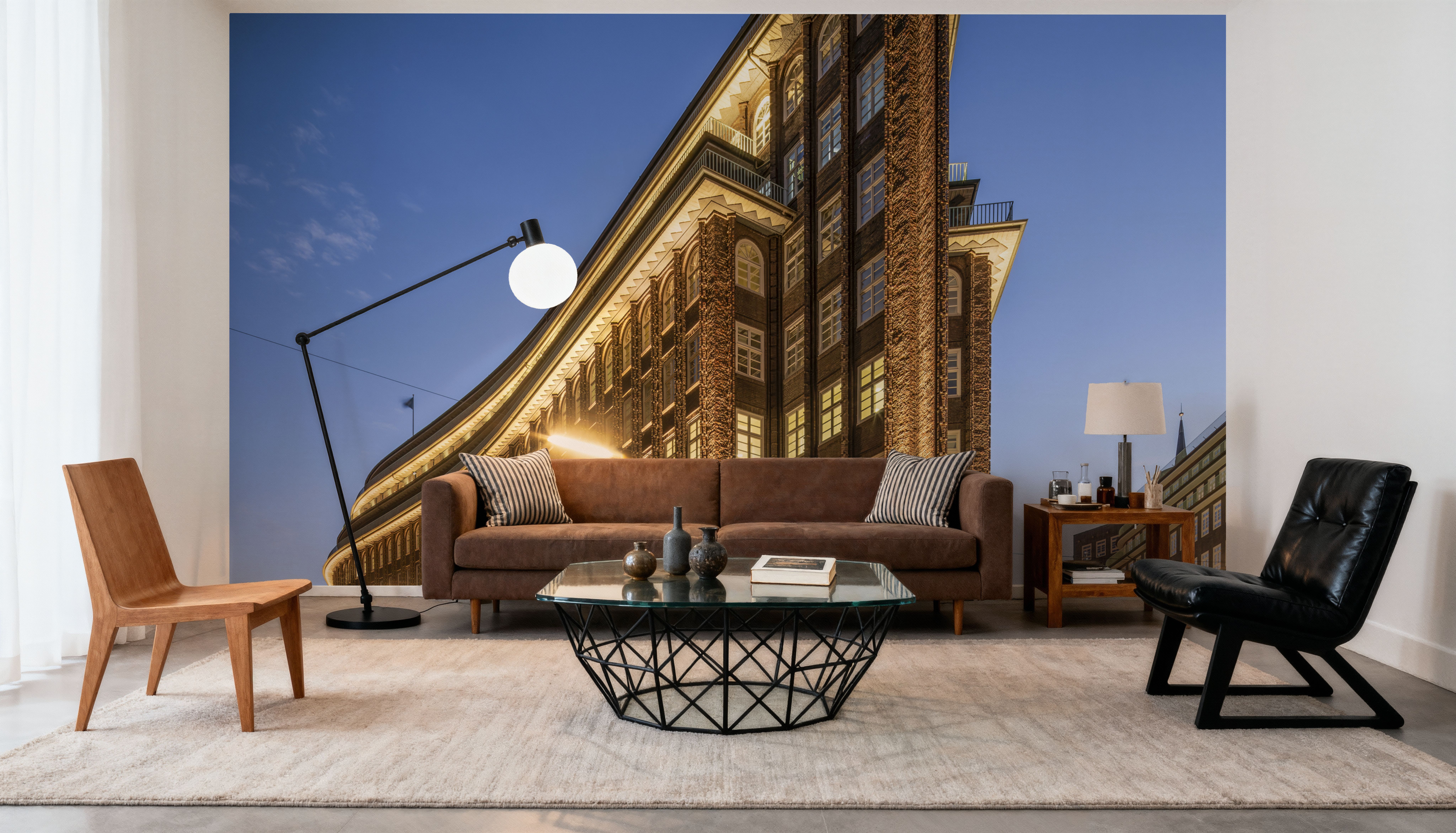 Illuminated Triangle