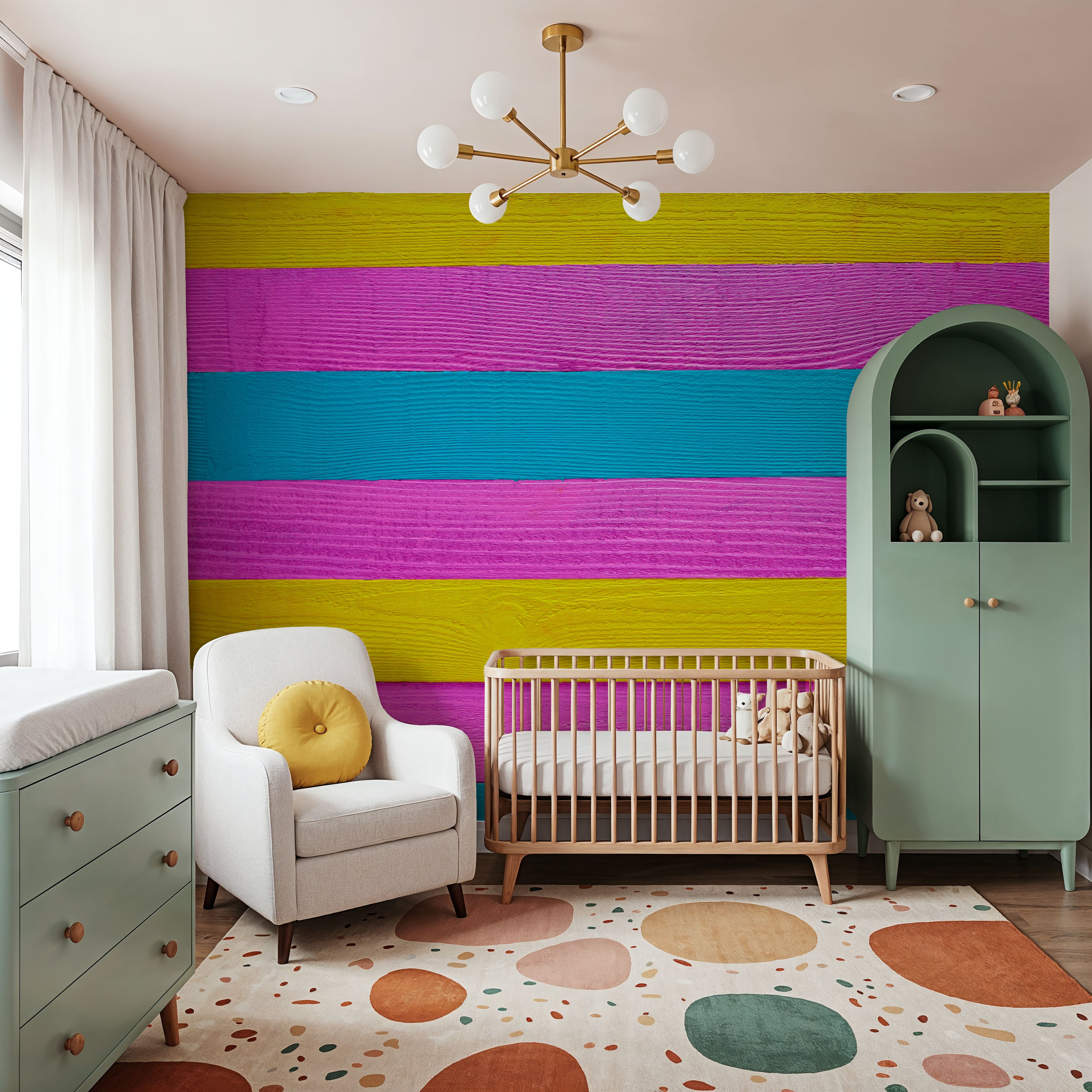 Colorful Mexican Wood